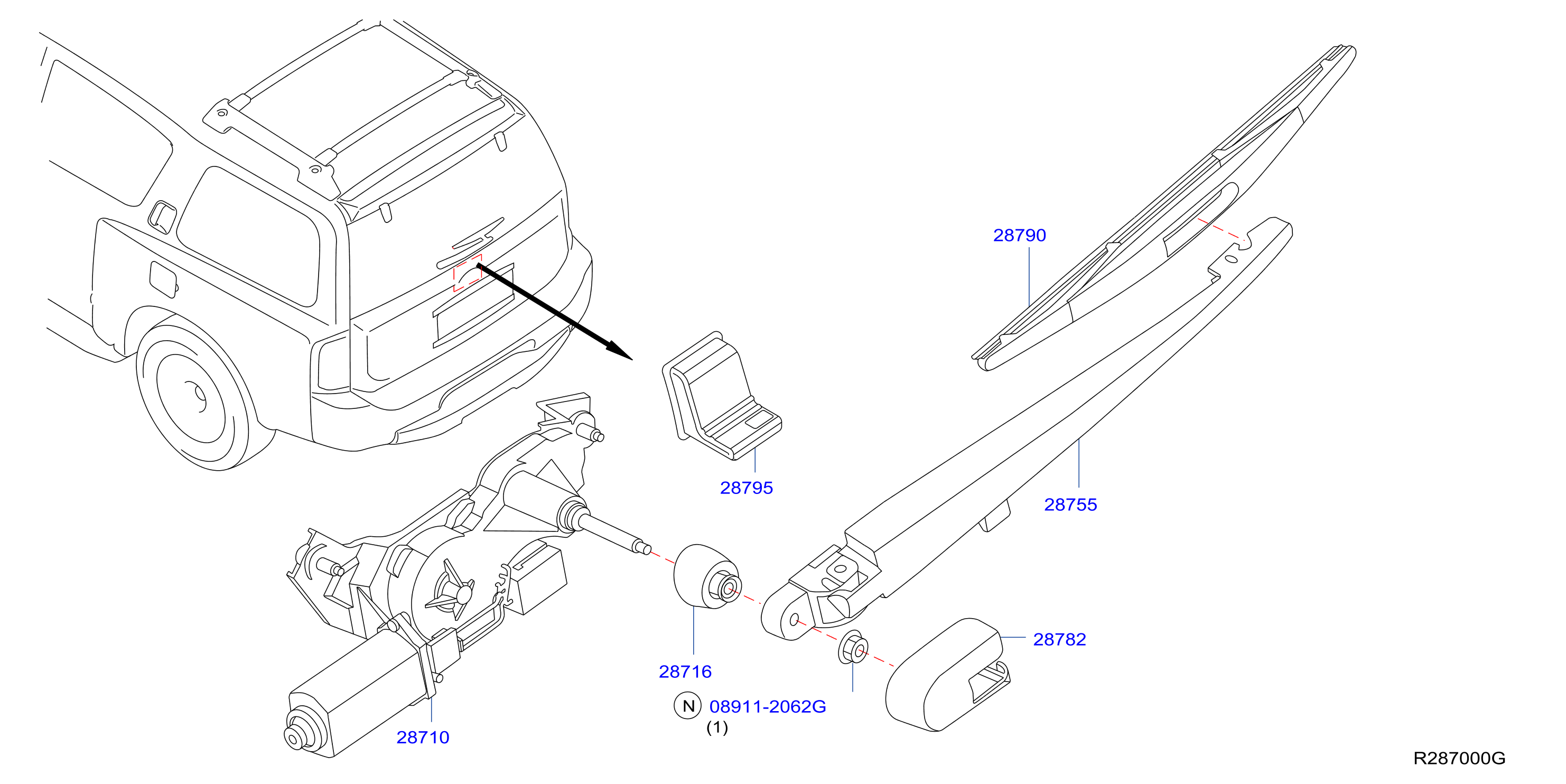 Rear Window Wiper