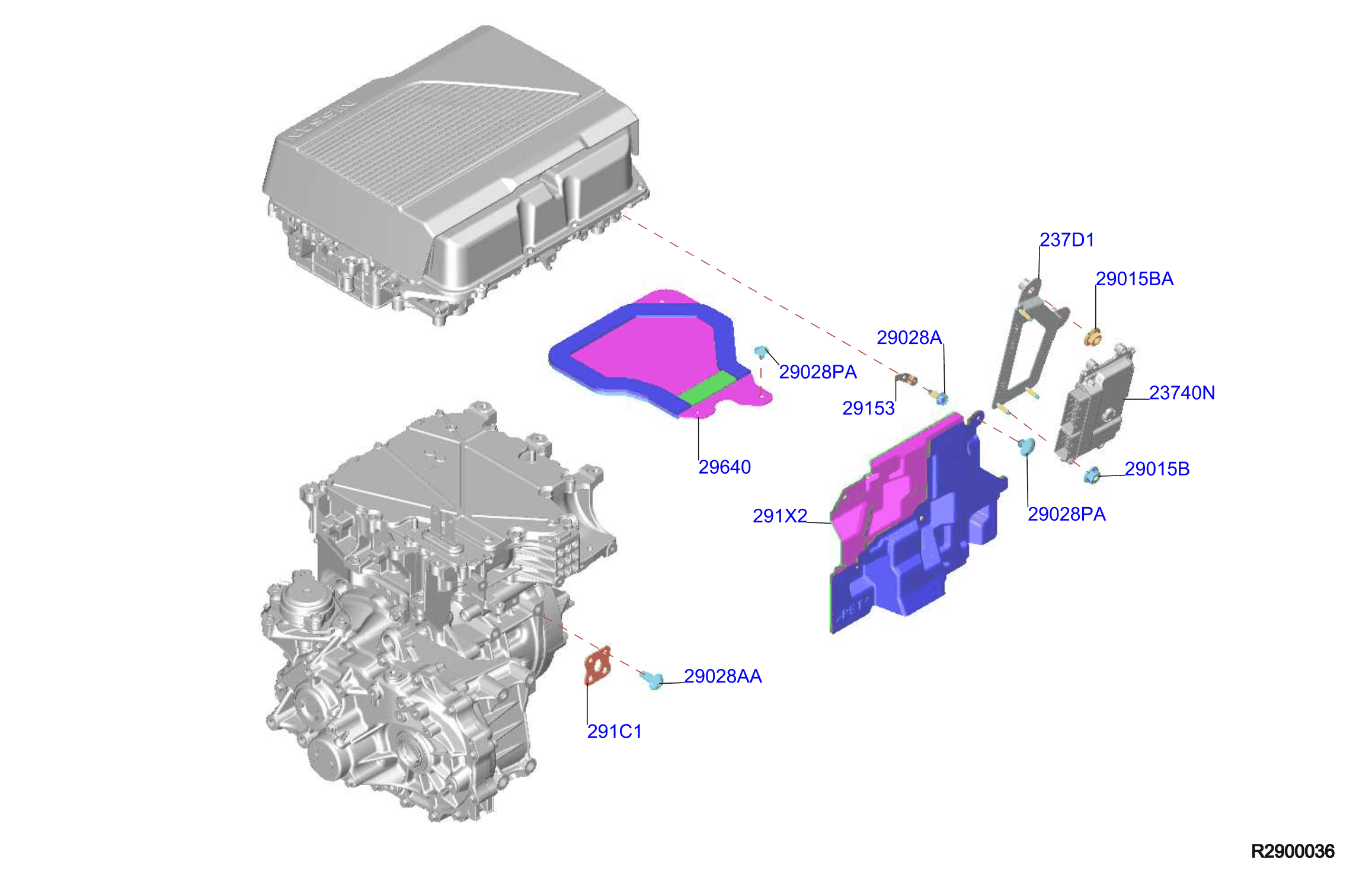 Electric Vehicle Drive System Inverter Fitting Parts