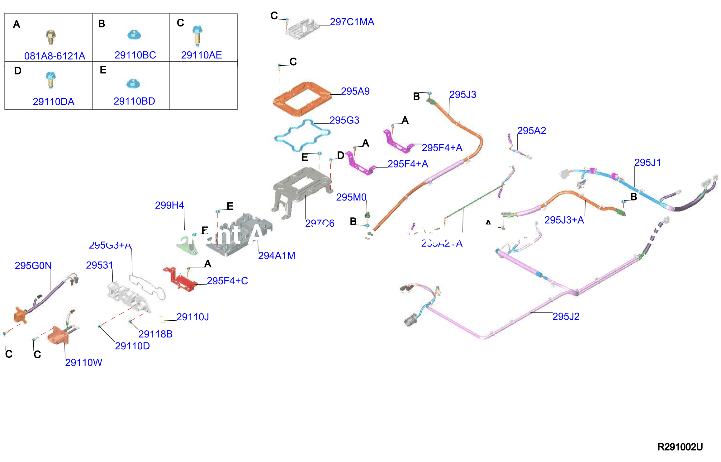 Electric Vehicle Battery Battery Harness