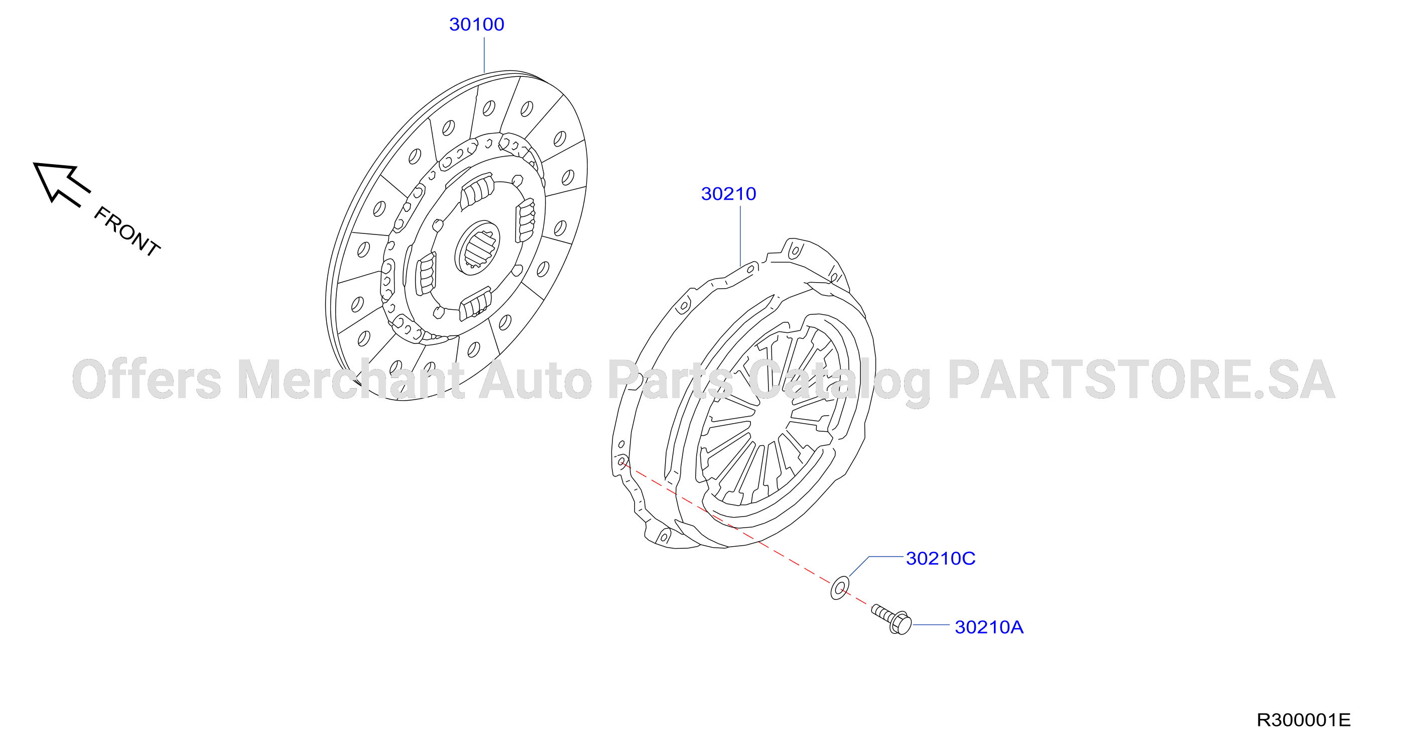 Clutch Cover Disc Release Parts