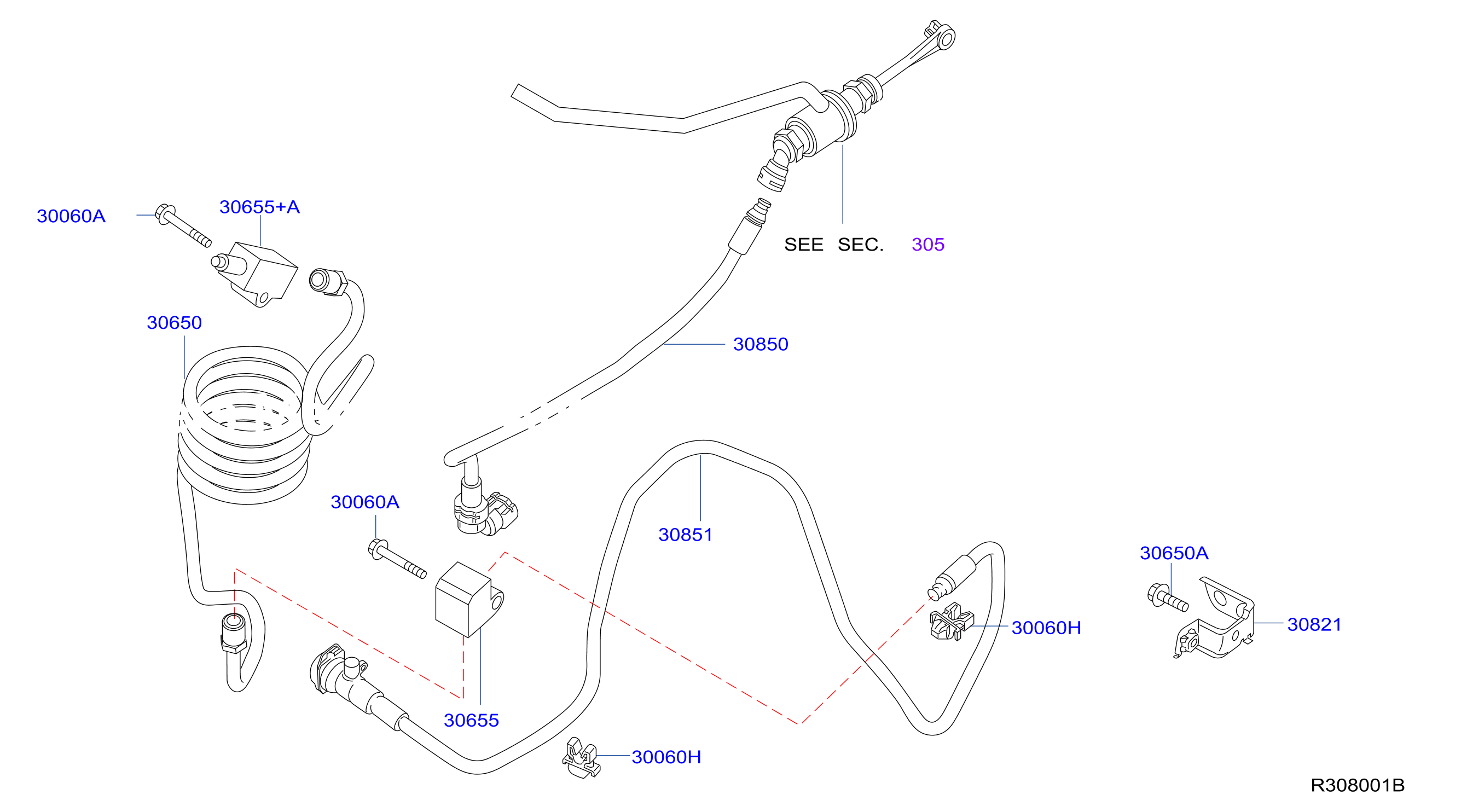 Clutch Piping