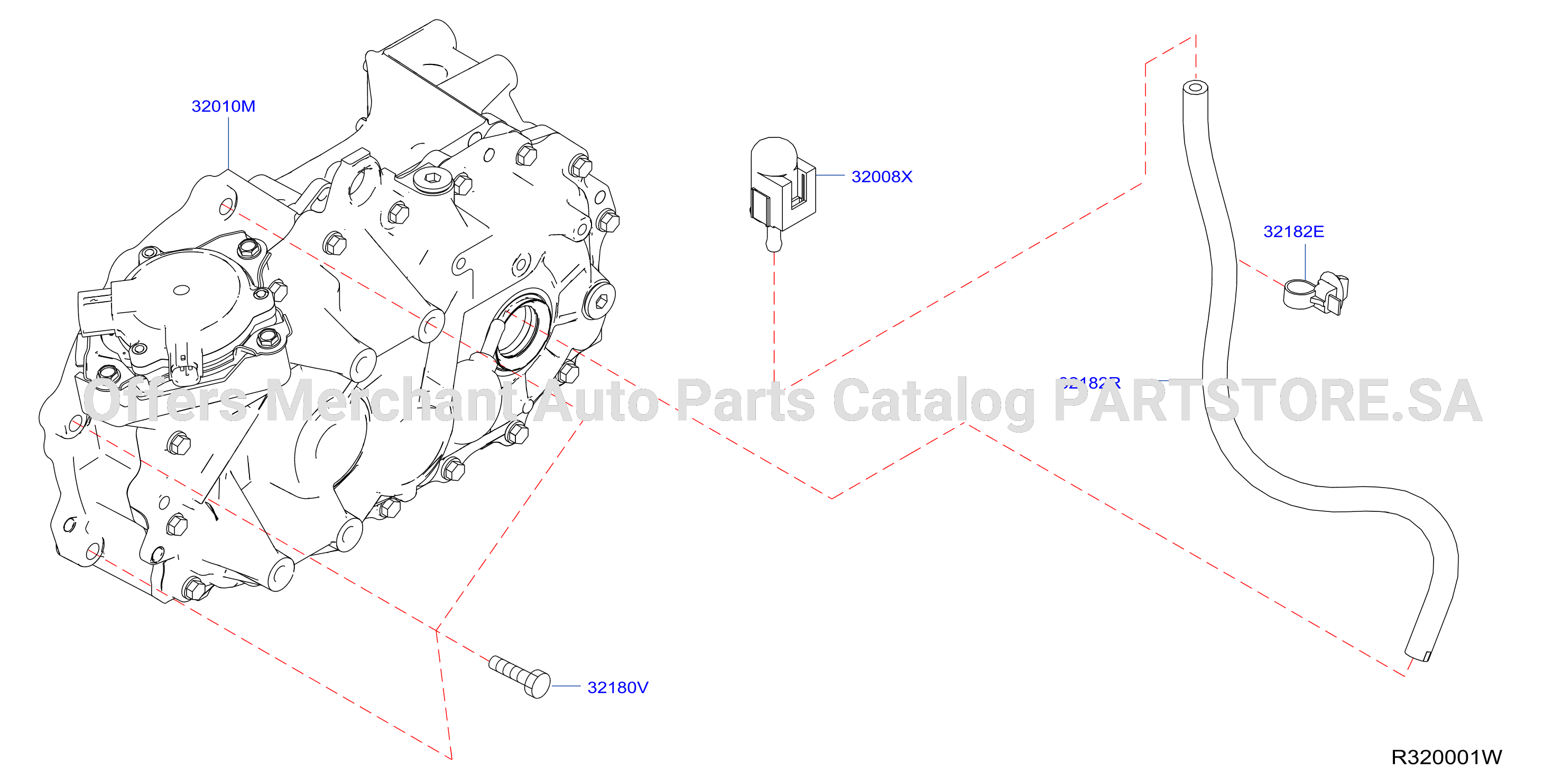Manual Transmission Transaxle Fitting Reduction Gear