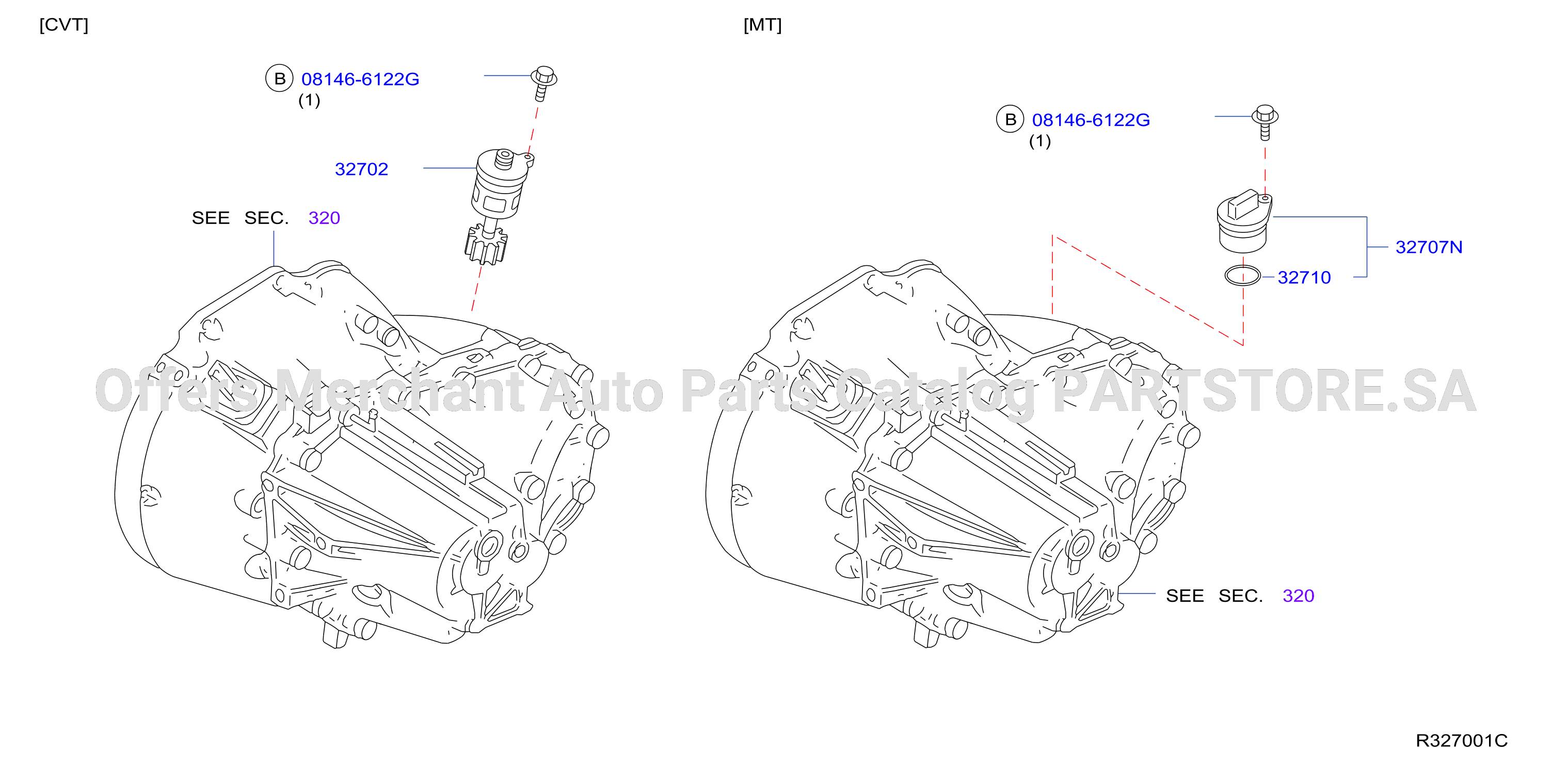 Speedometer Pinion