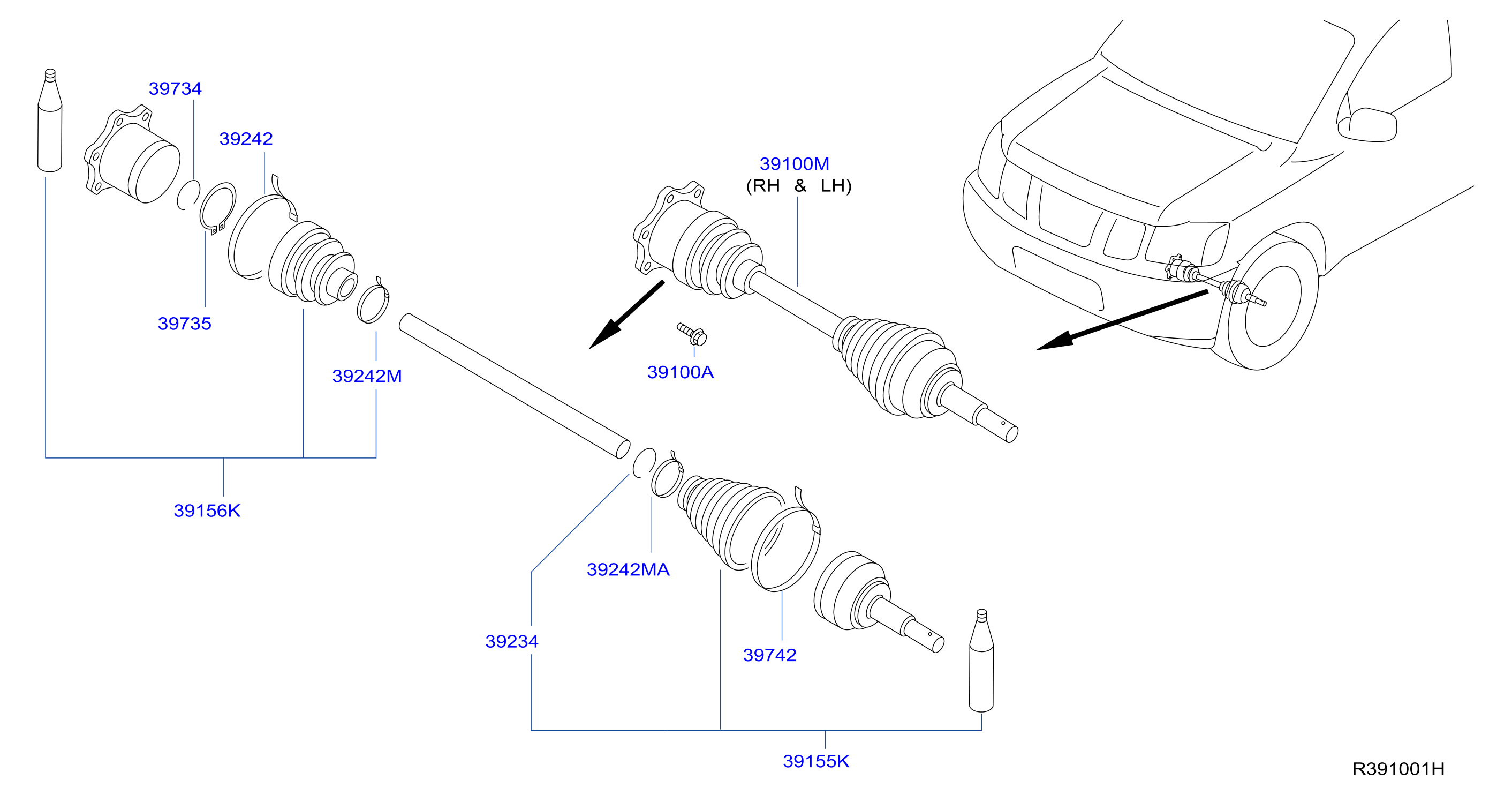 Front Drive Shaft
