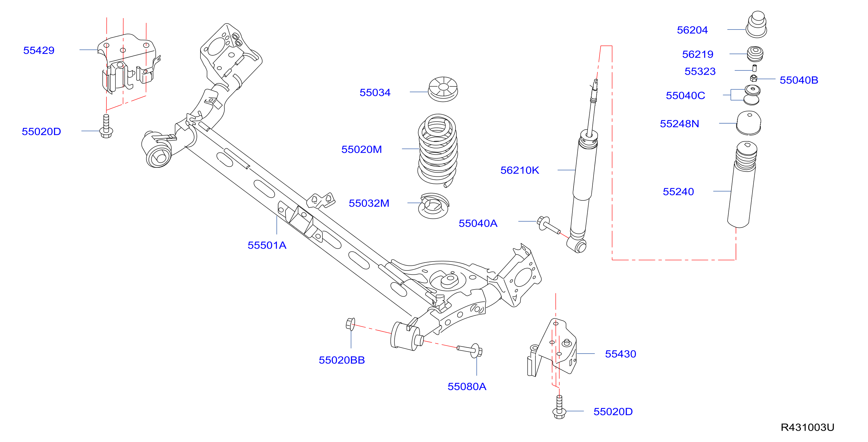 Rear Suspension Member
