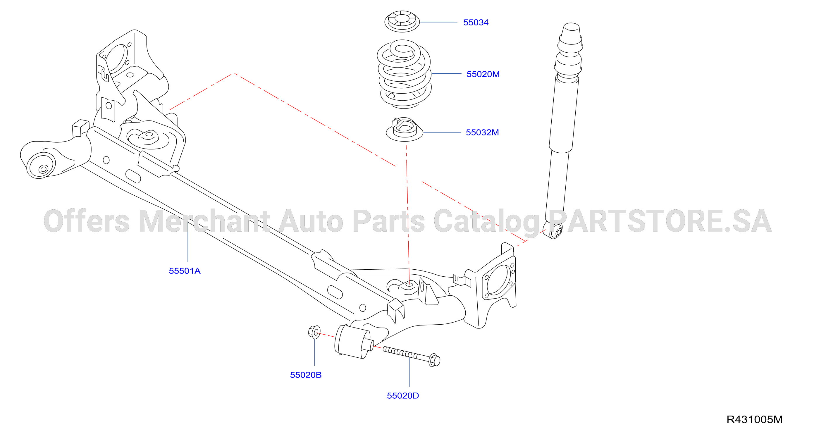 Rear Suspension Absorber
