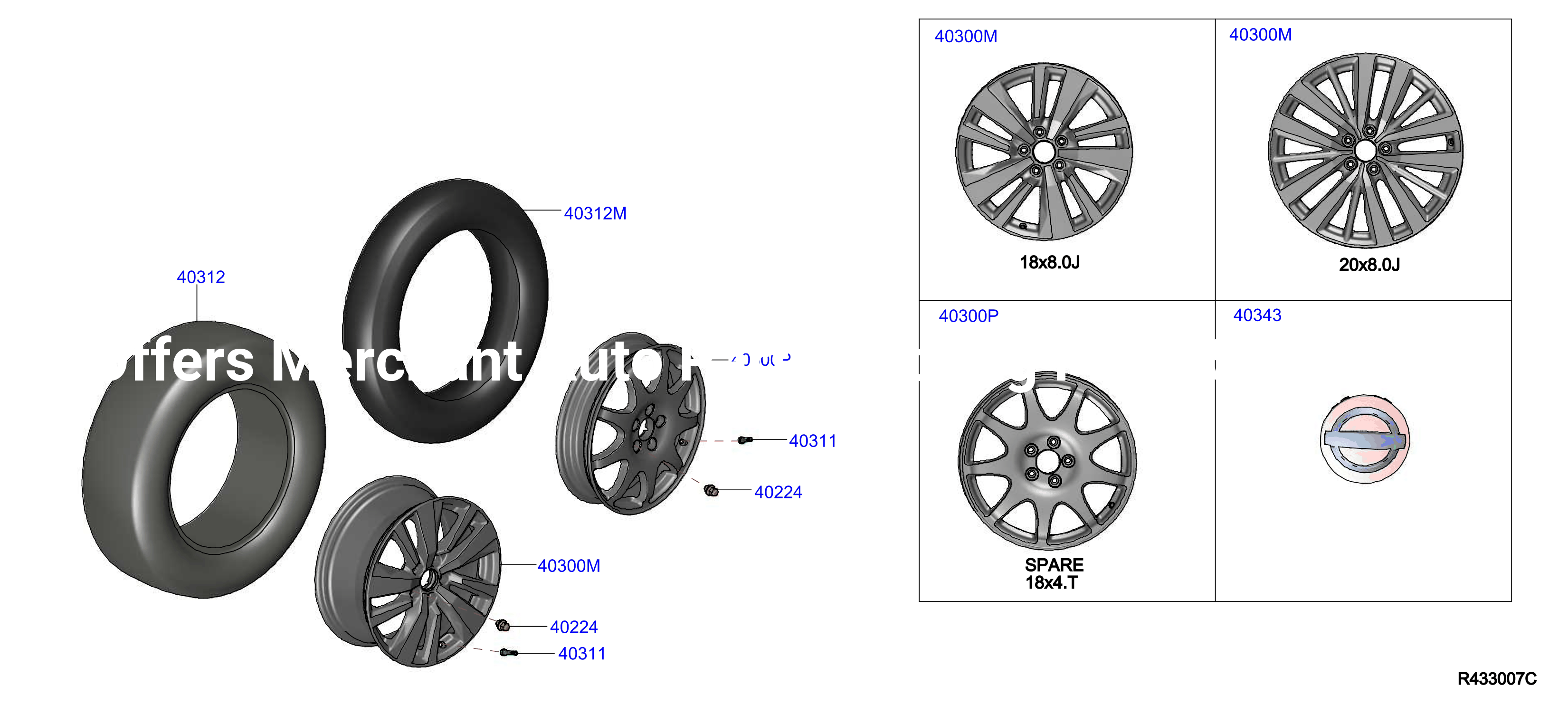 Road Wheel Tire Aluminum Spare Wheel
