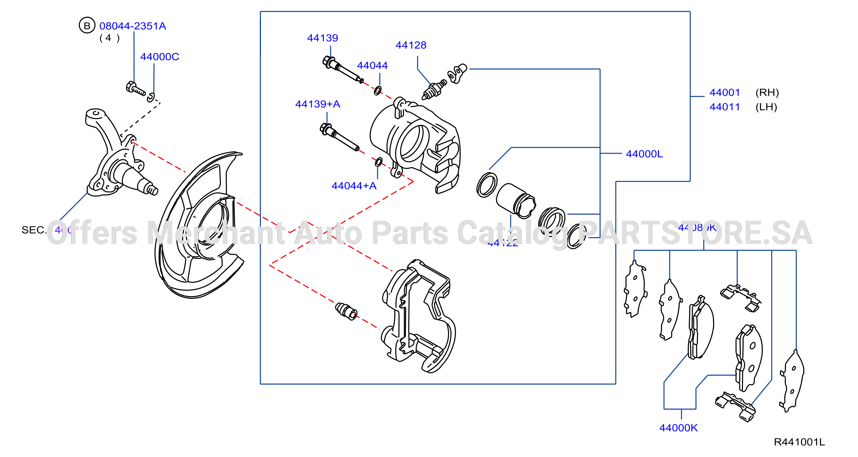 Rear Brake Caliper
