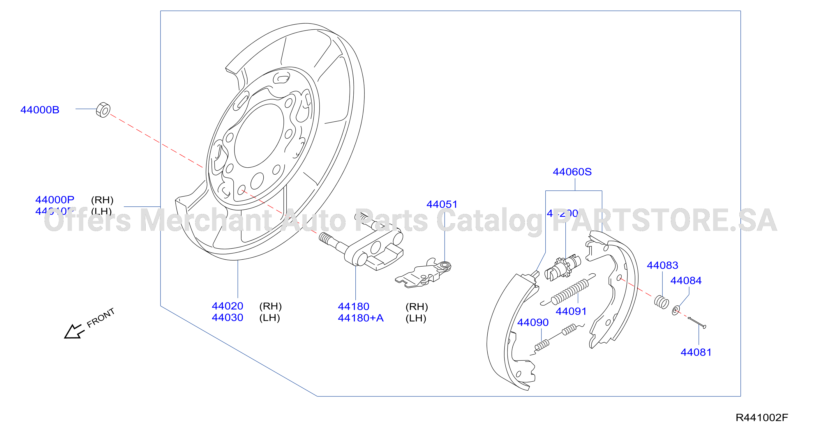 Rear Brake Parking Brake