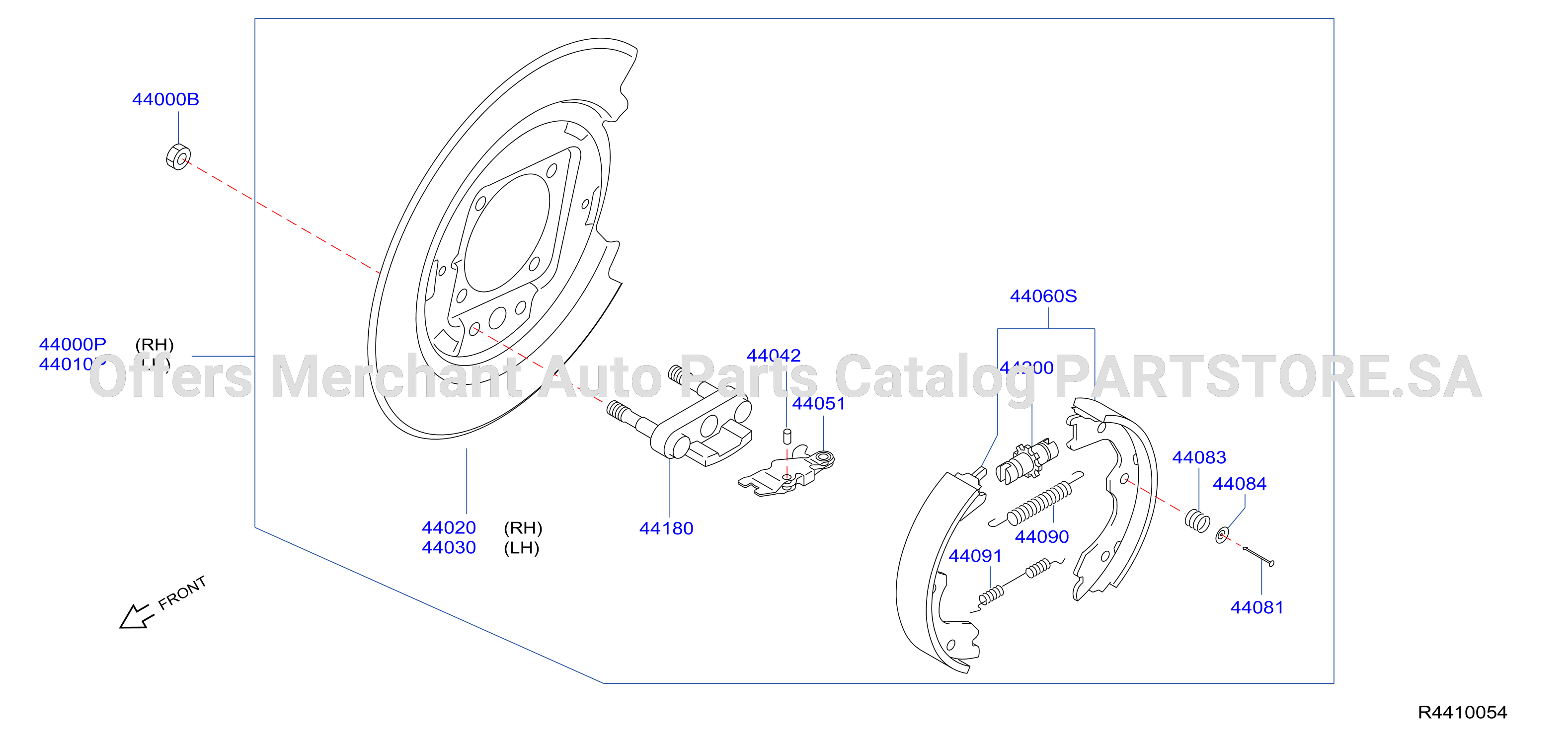 Rear Brake Parking Brake