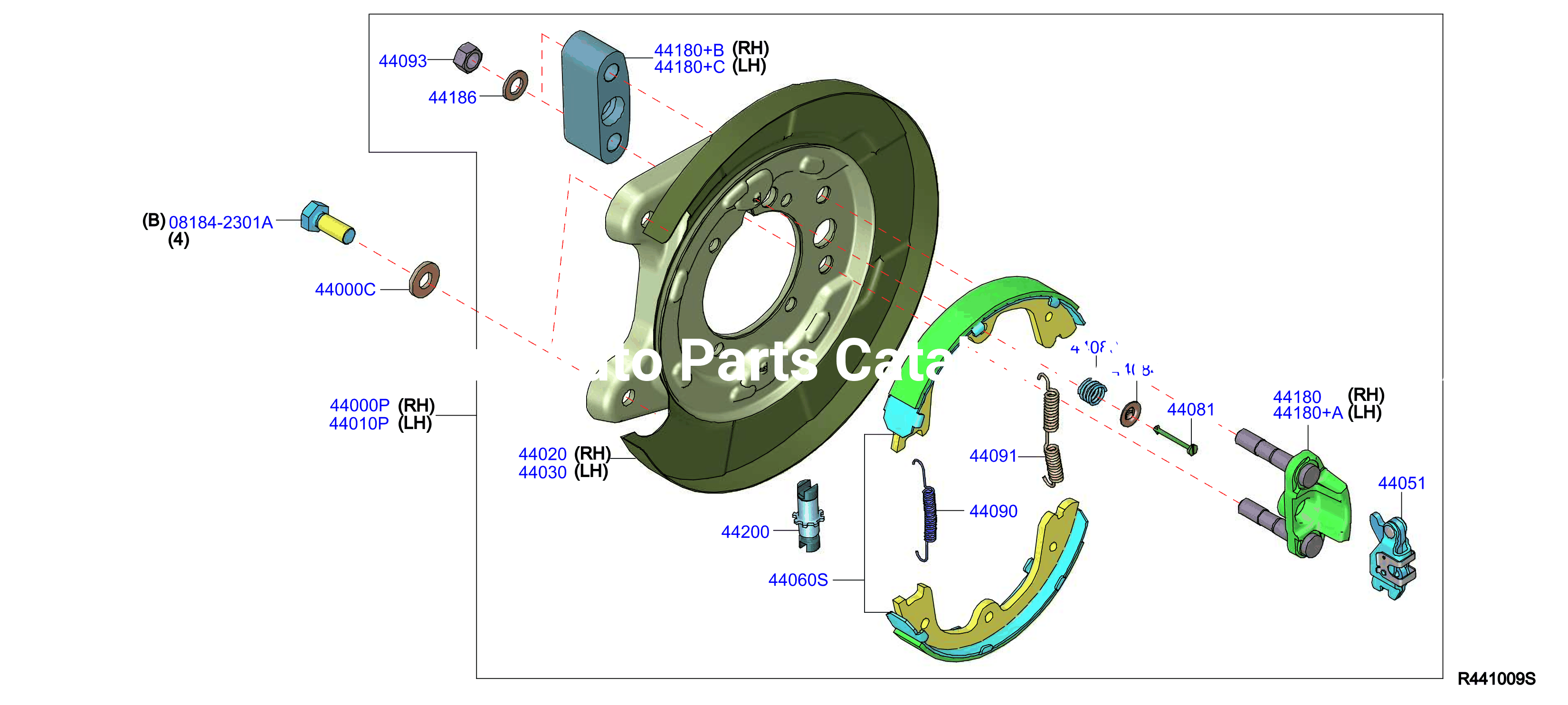 Rear Brake Parking Brake
