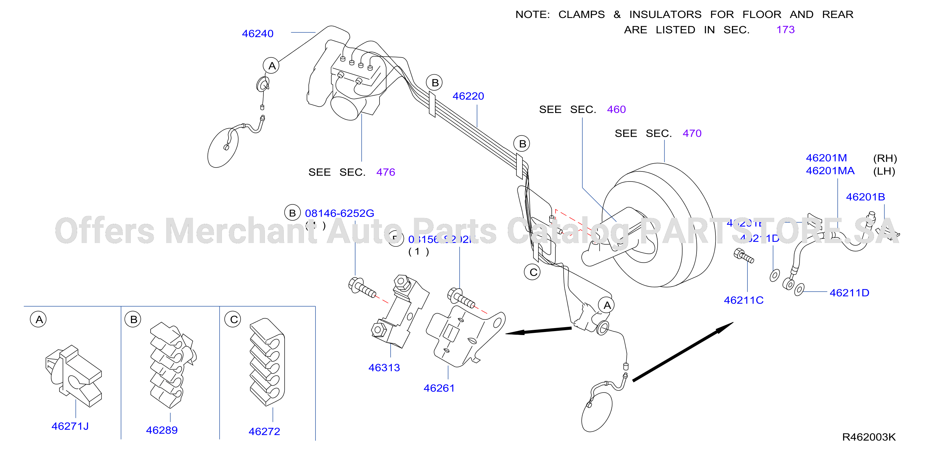 Brake Piping Control Piping