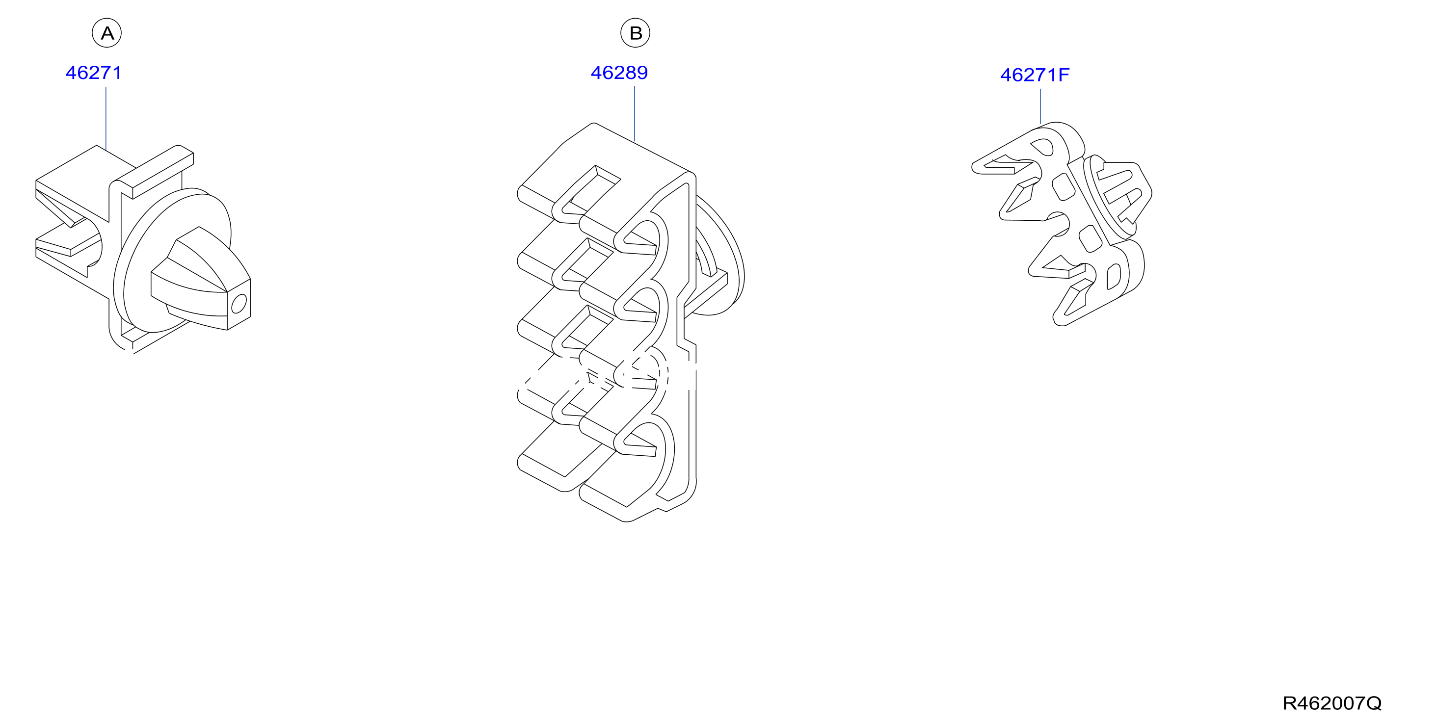 Brake Piping Control Clamp Insulator