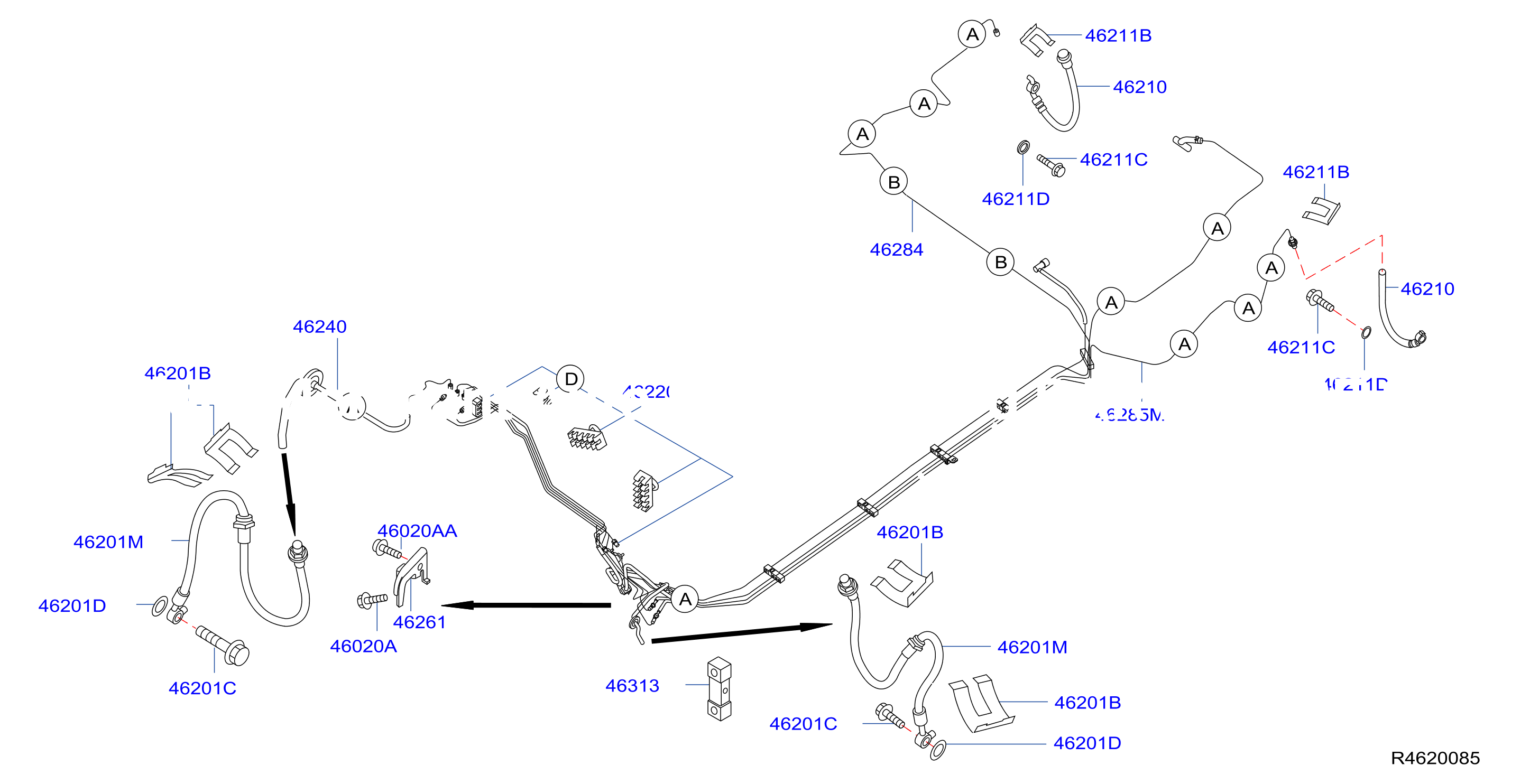 Brake Piping Control Piping