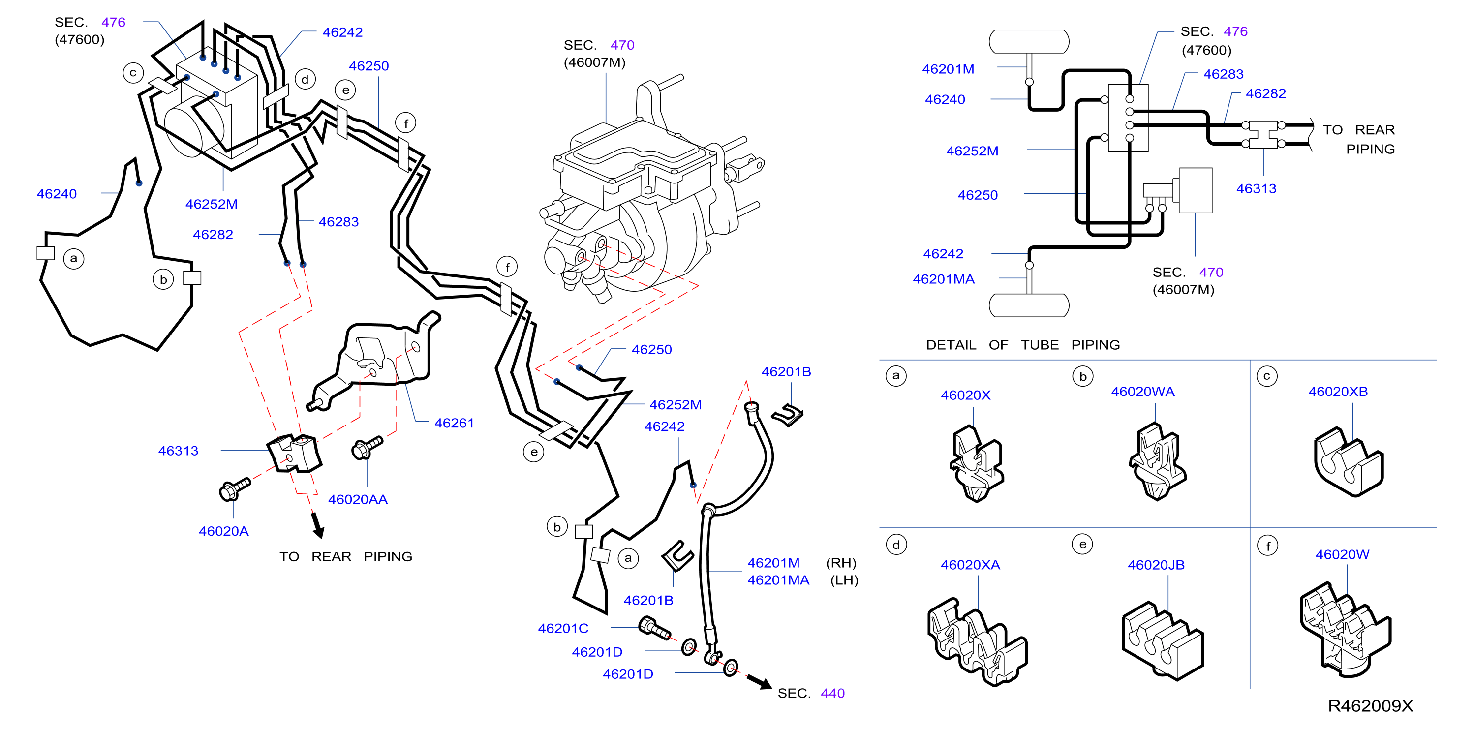 Brake Piping Control Piping