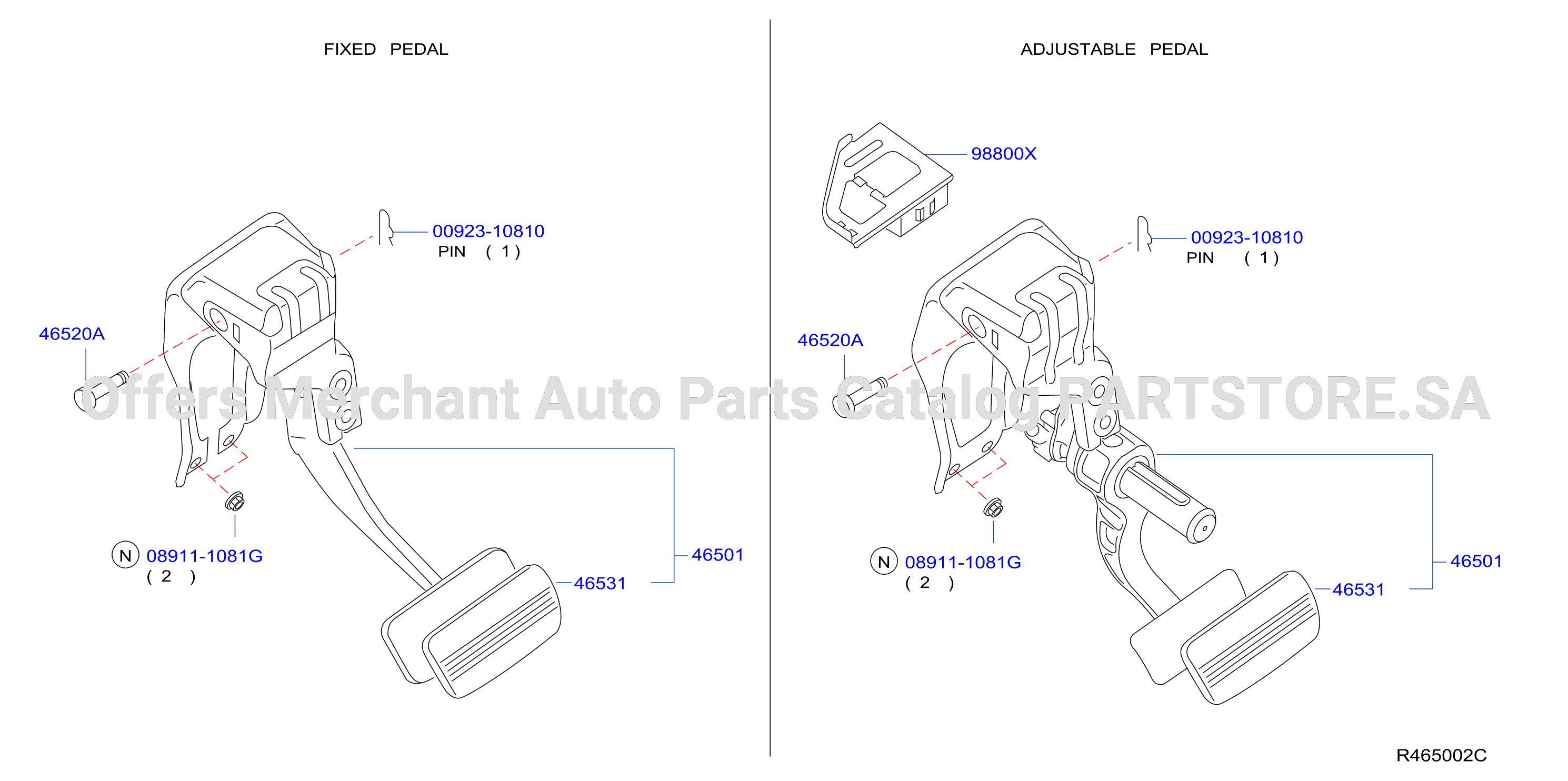 Brake Clutch Pedal