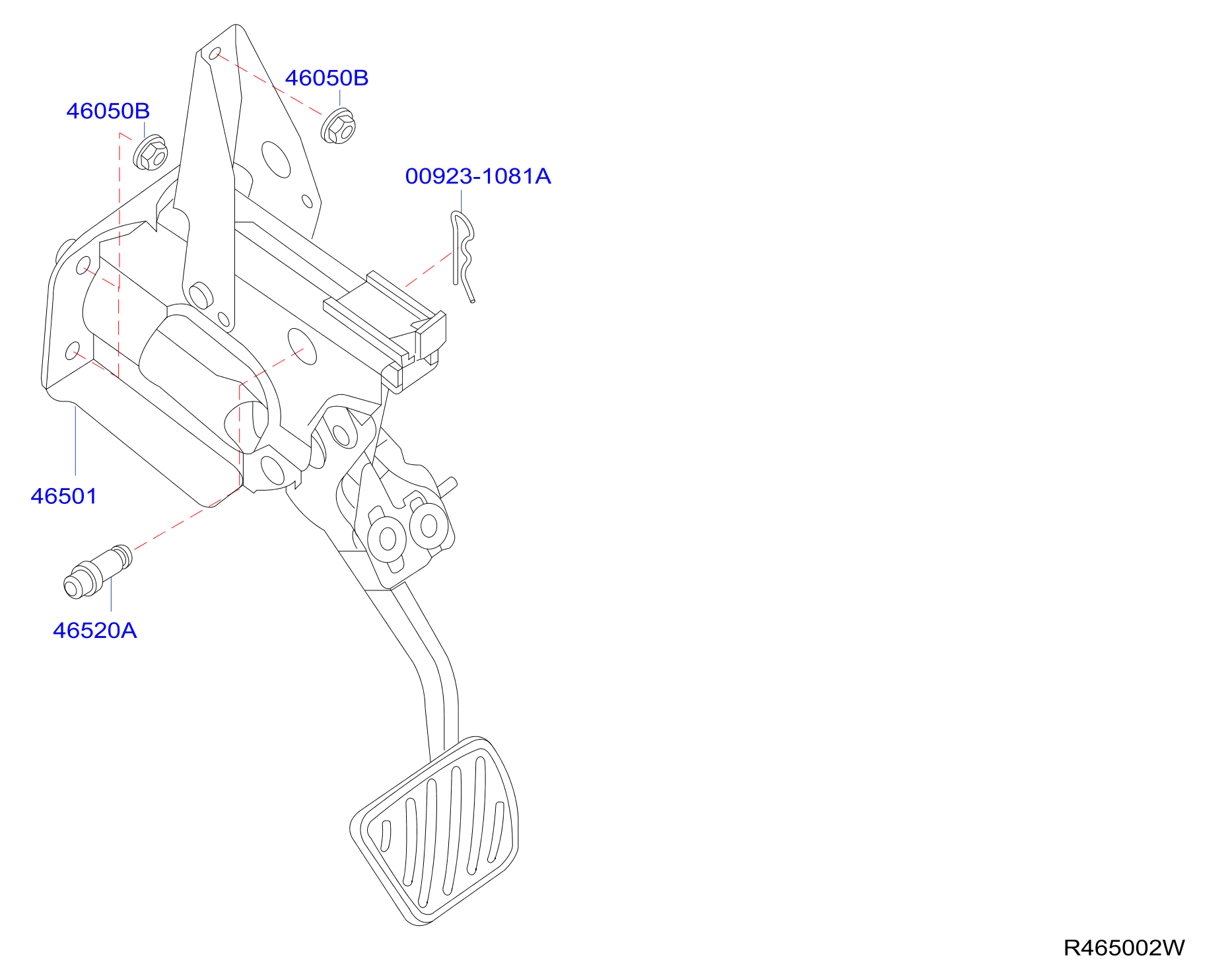 Brake Clutch Pedal