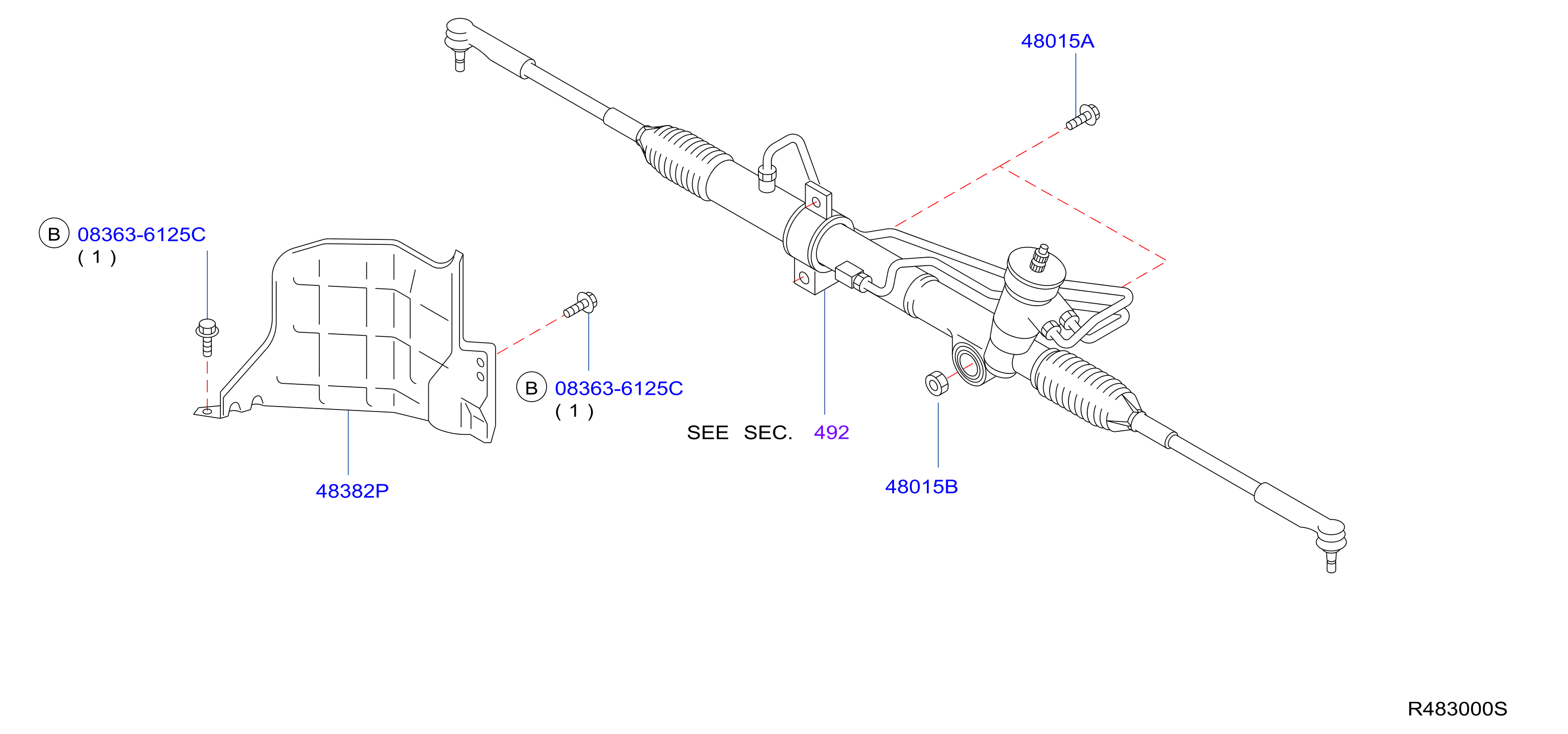 Steering Gear Mounting