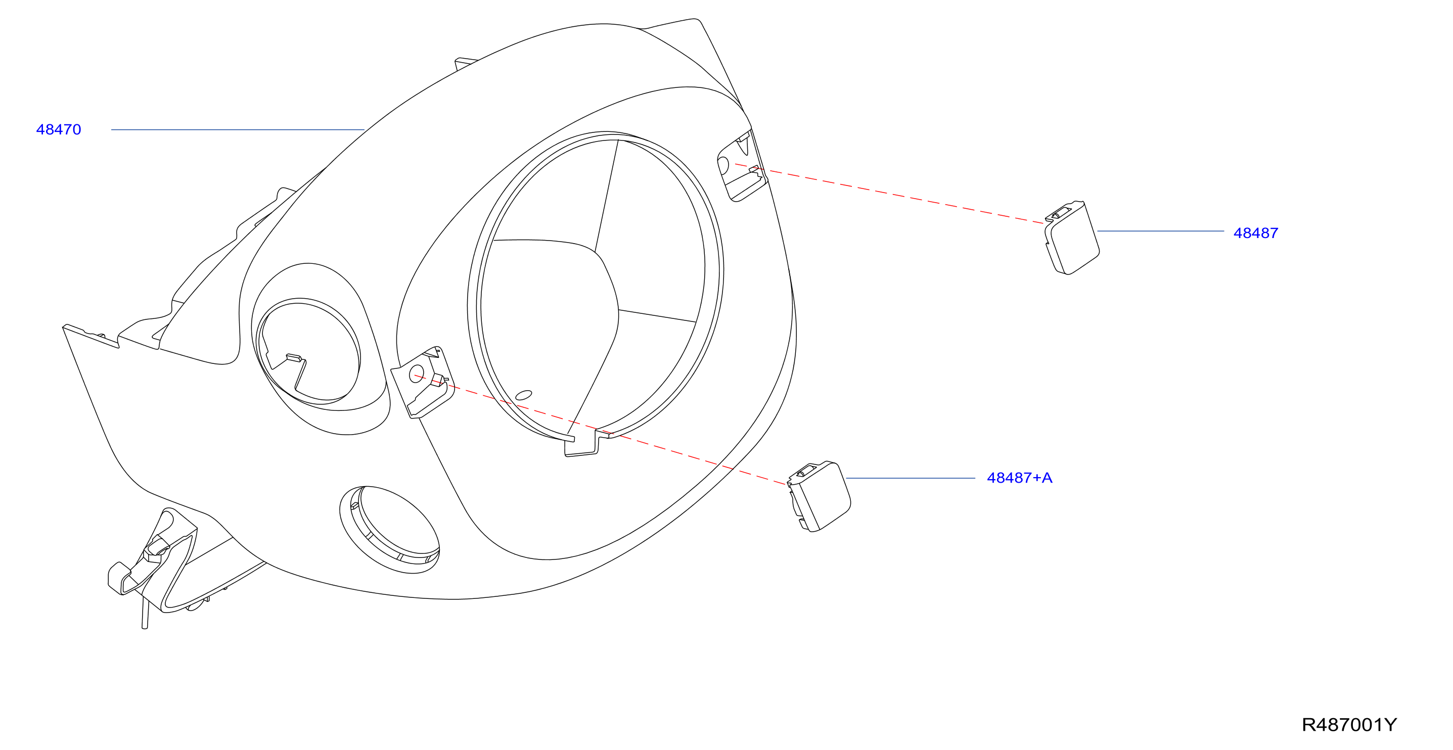 Steering Column Shell Cover