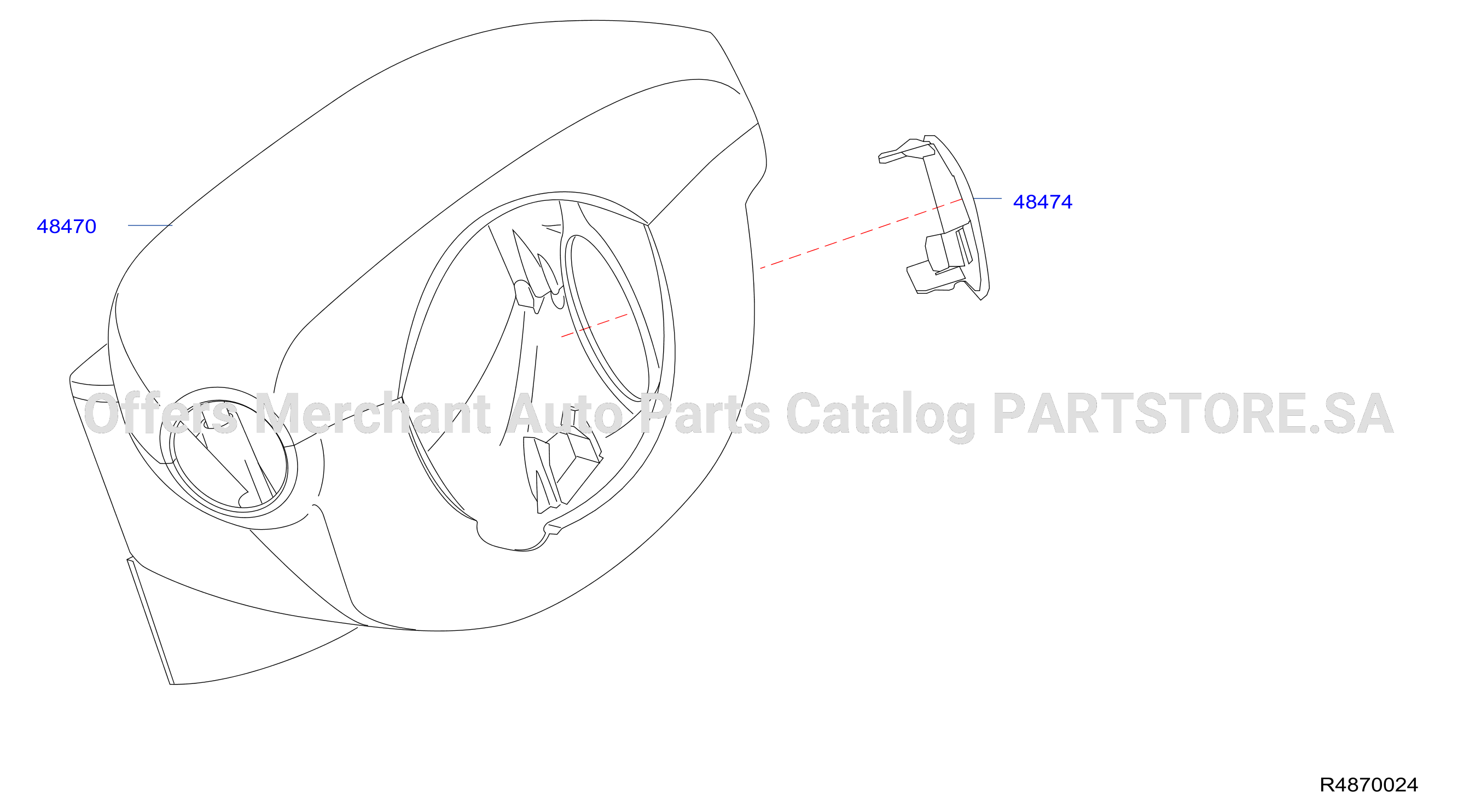 Steering Column Shell Cover