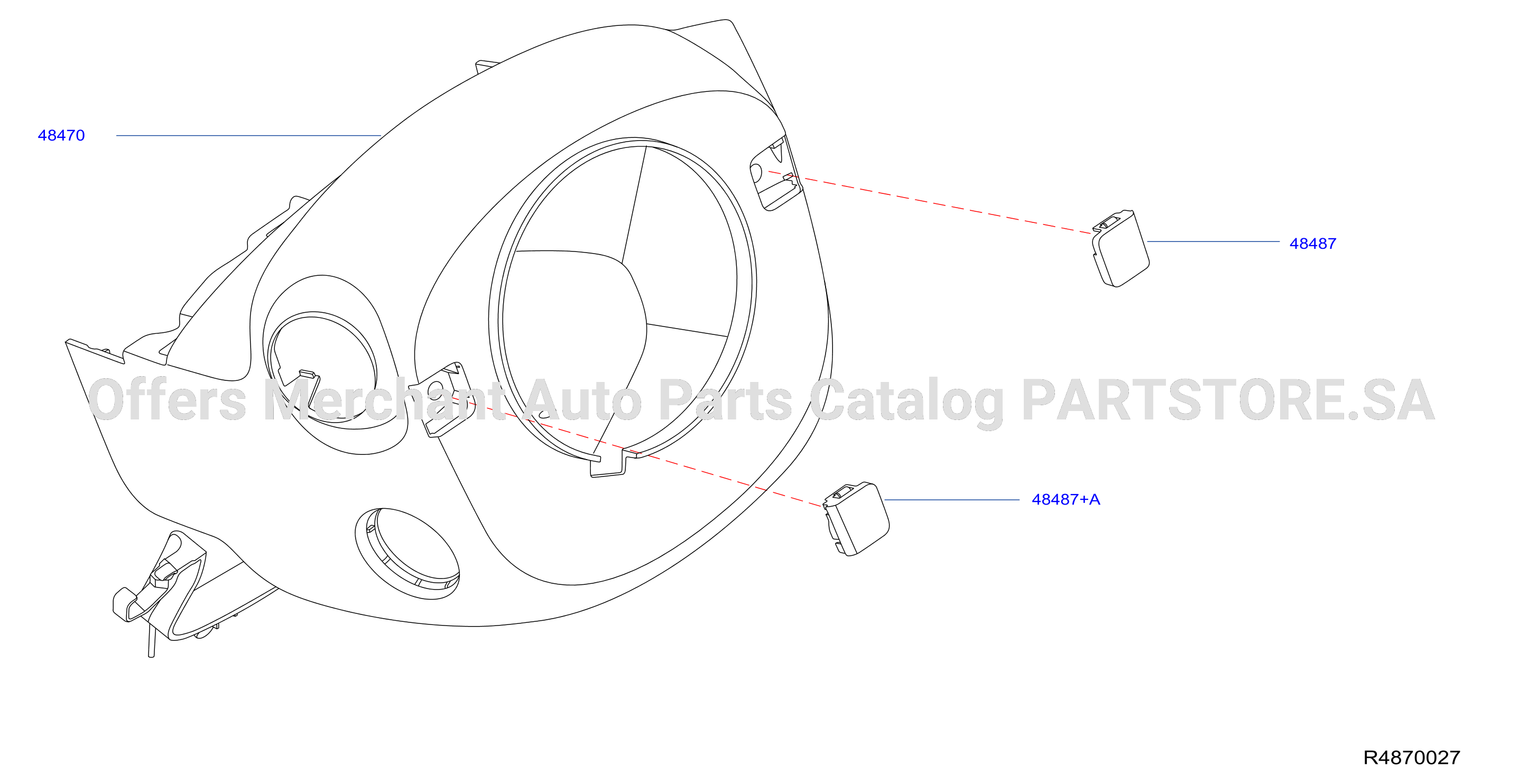 Steering Column Shell Cover