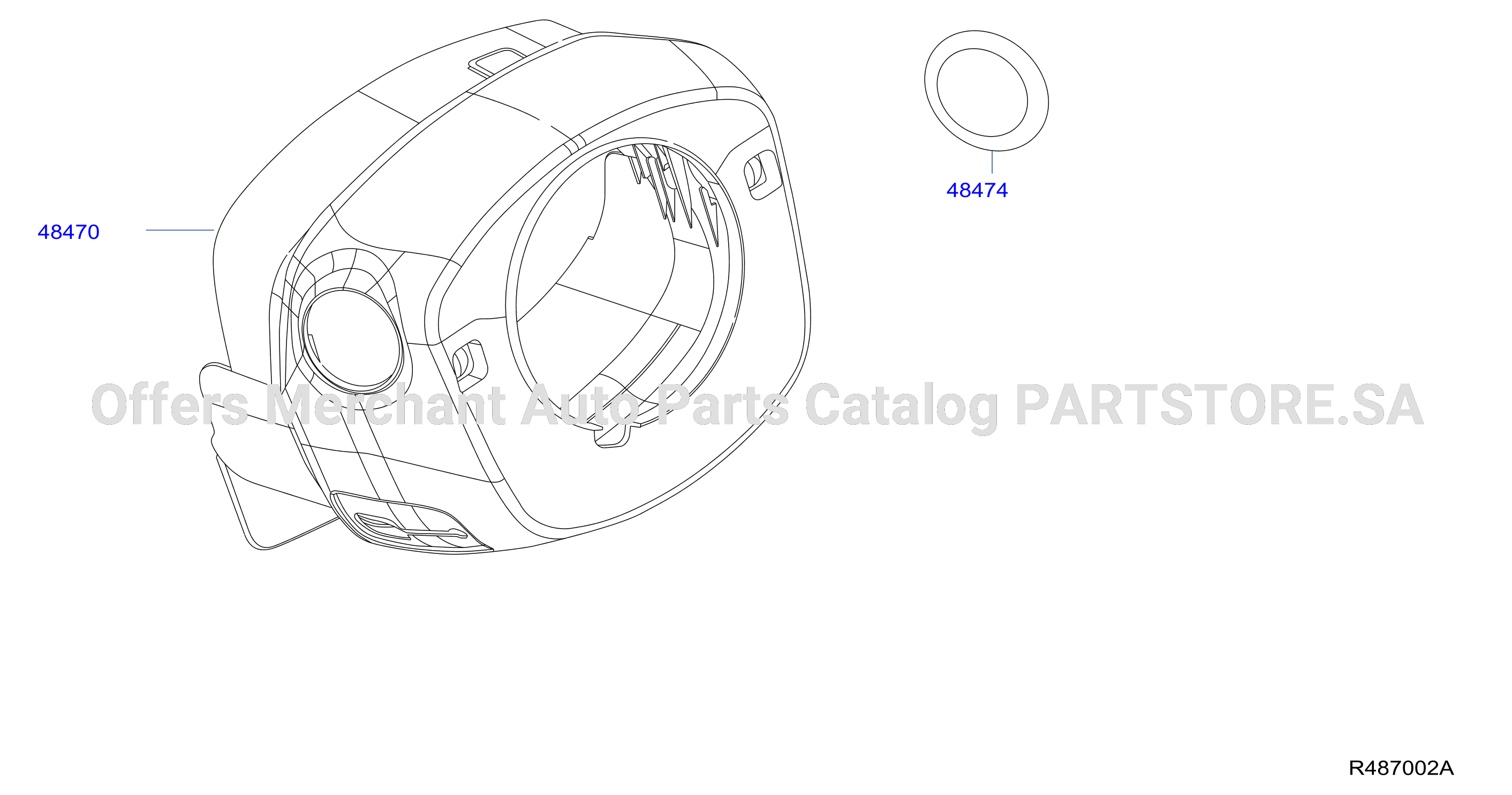 Steering Column Shell Cover