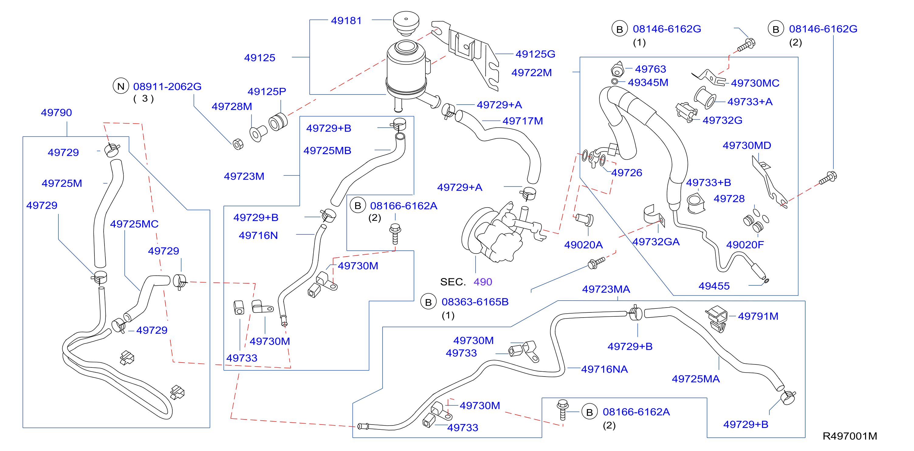 Power Steering Piping