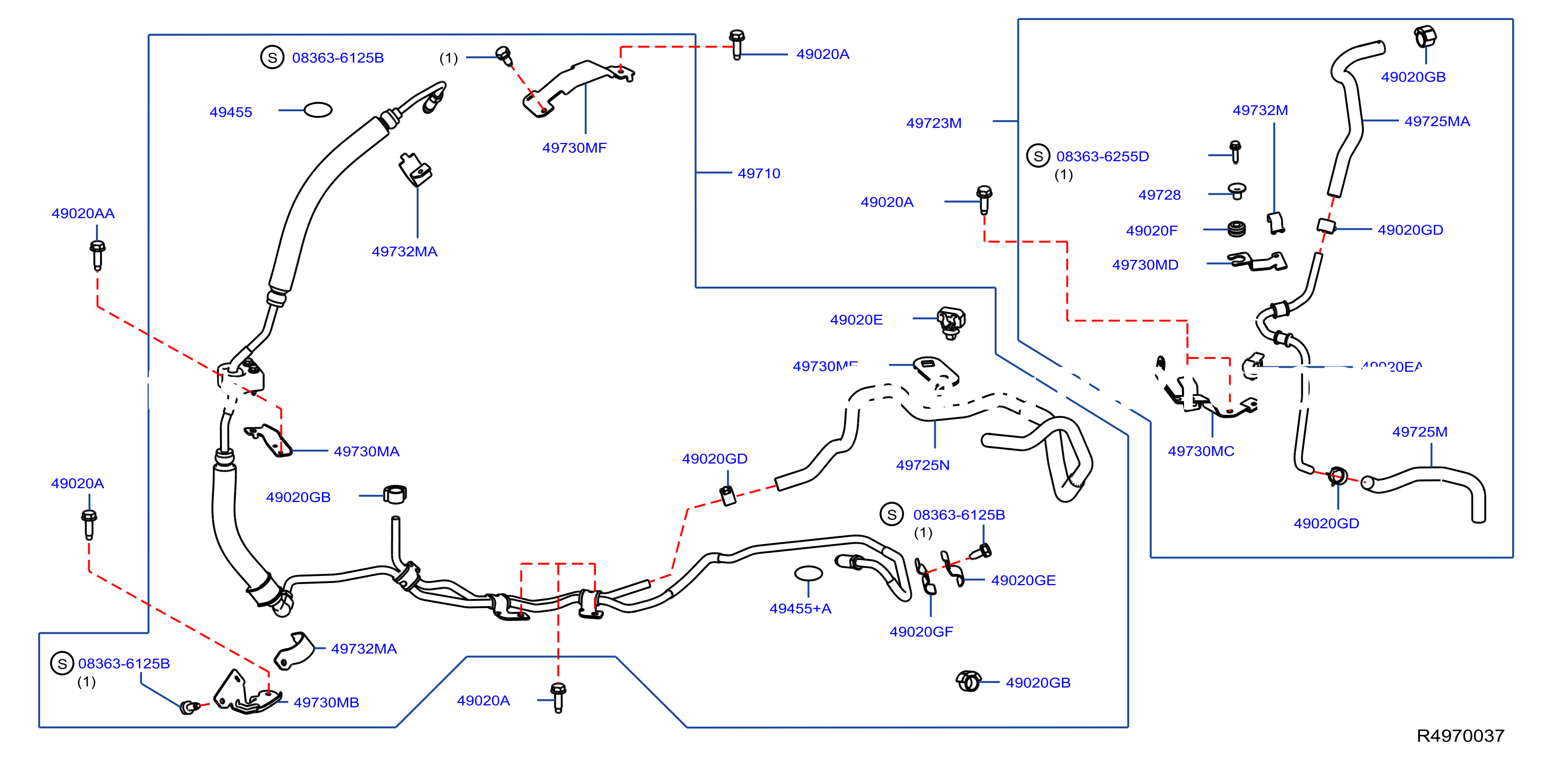 Power Steering Piping