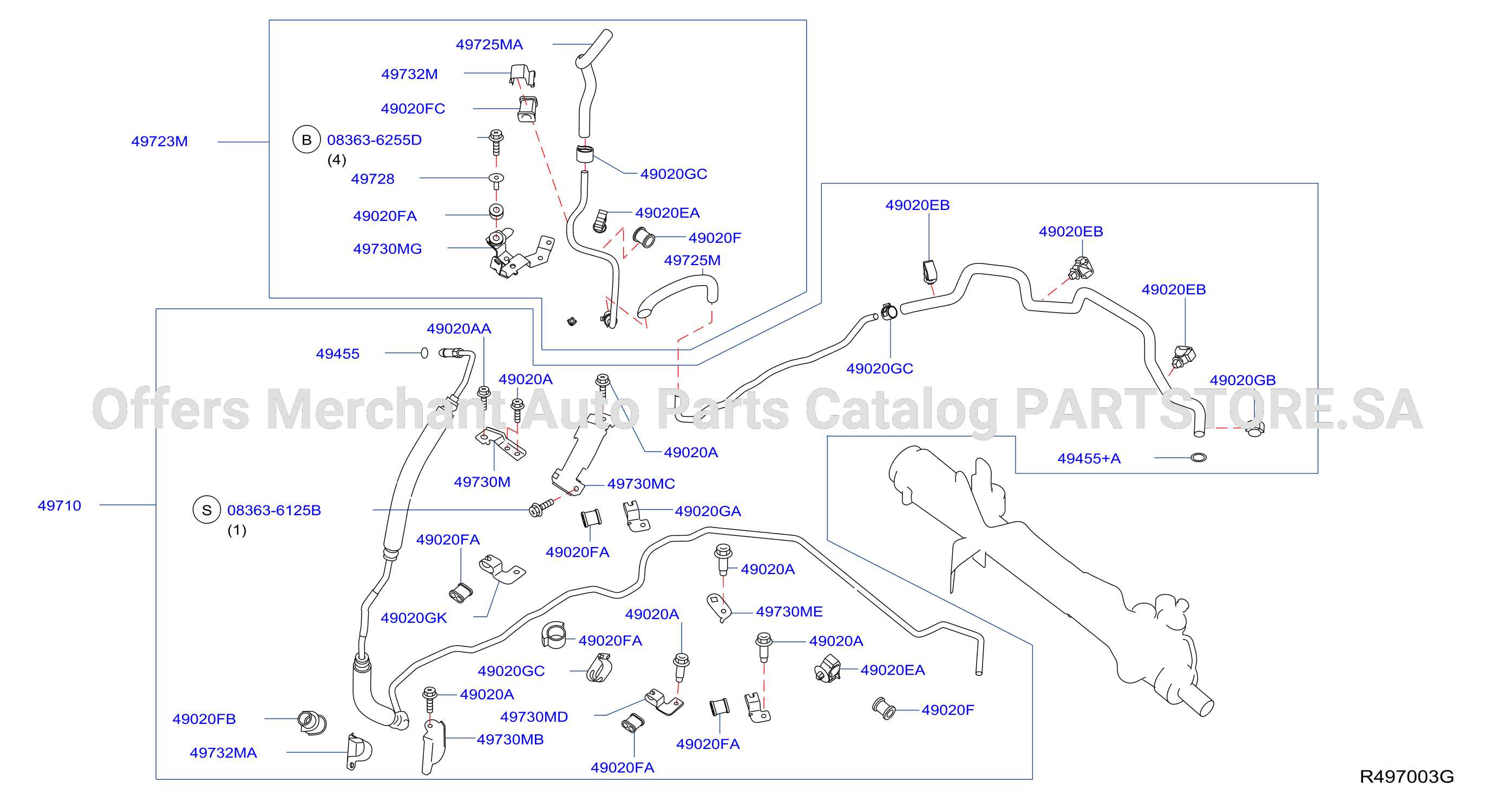 Power Steering Piping