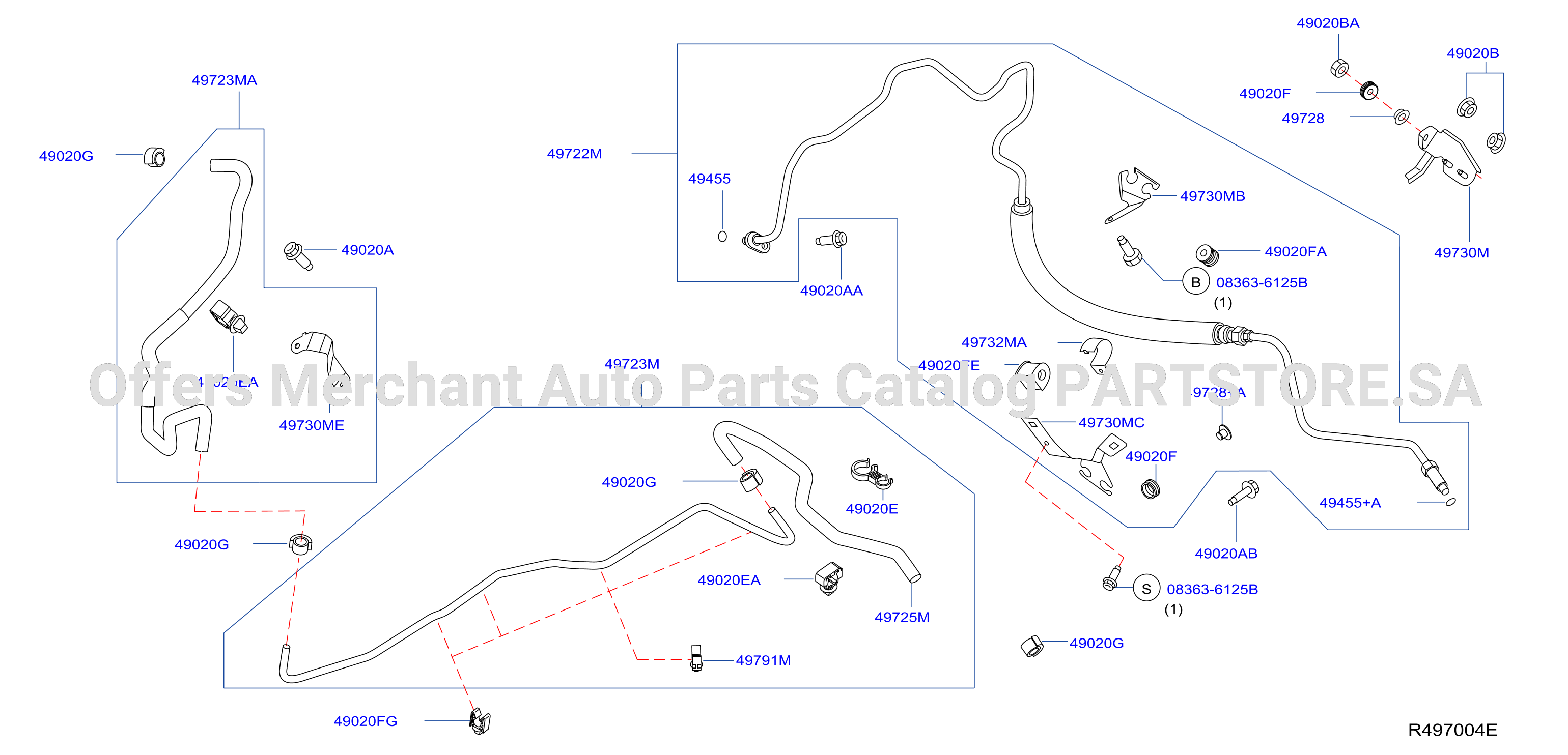 Power Steering Piping
