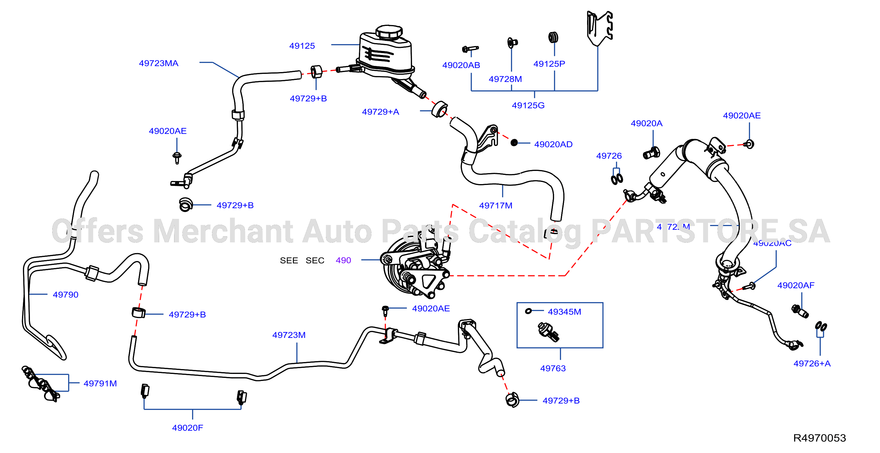 Power Steering Piping
