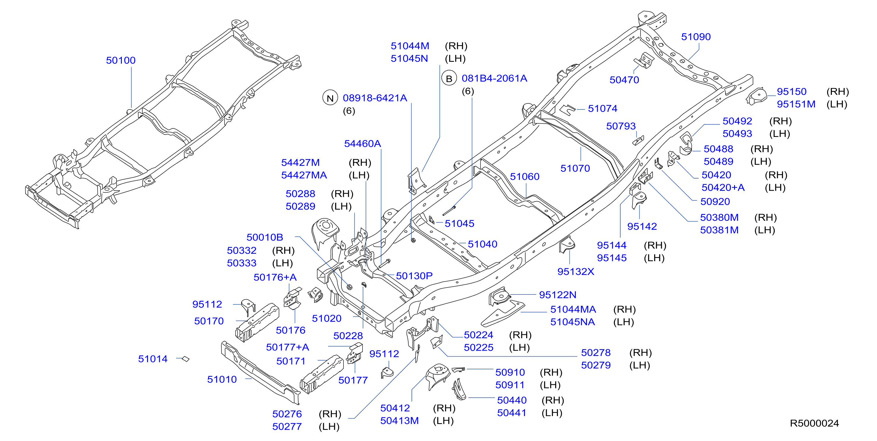 Frame Frame Assy Cross Member