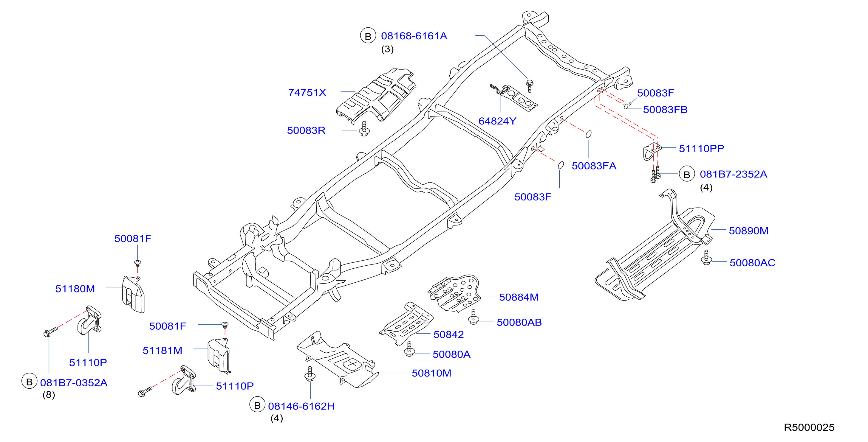 Frame Under Cover Tow