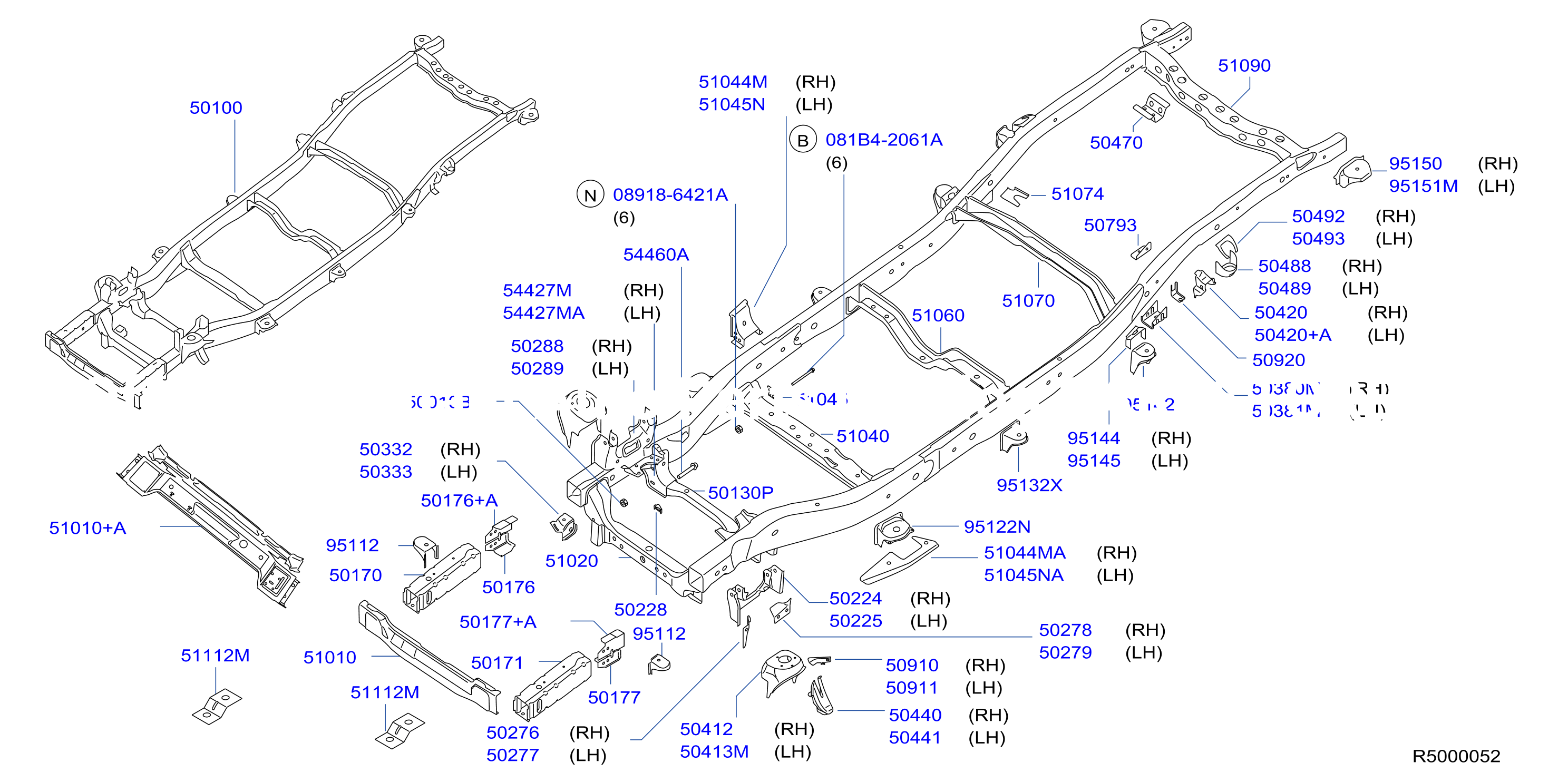 Frame Frame Assy Cross Member