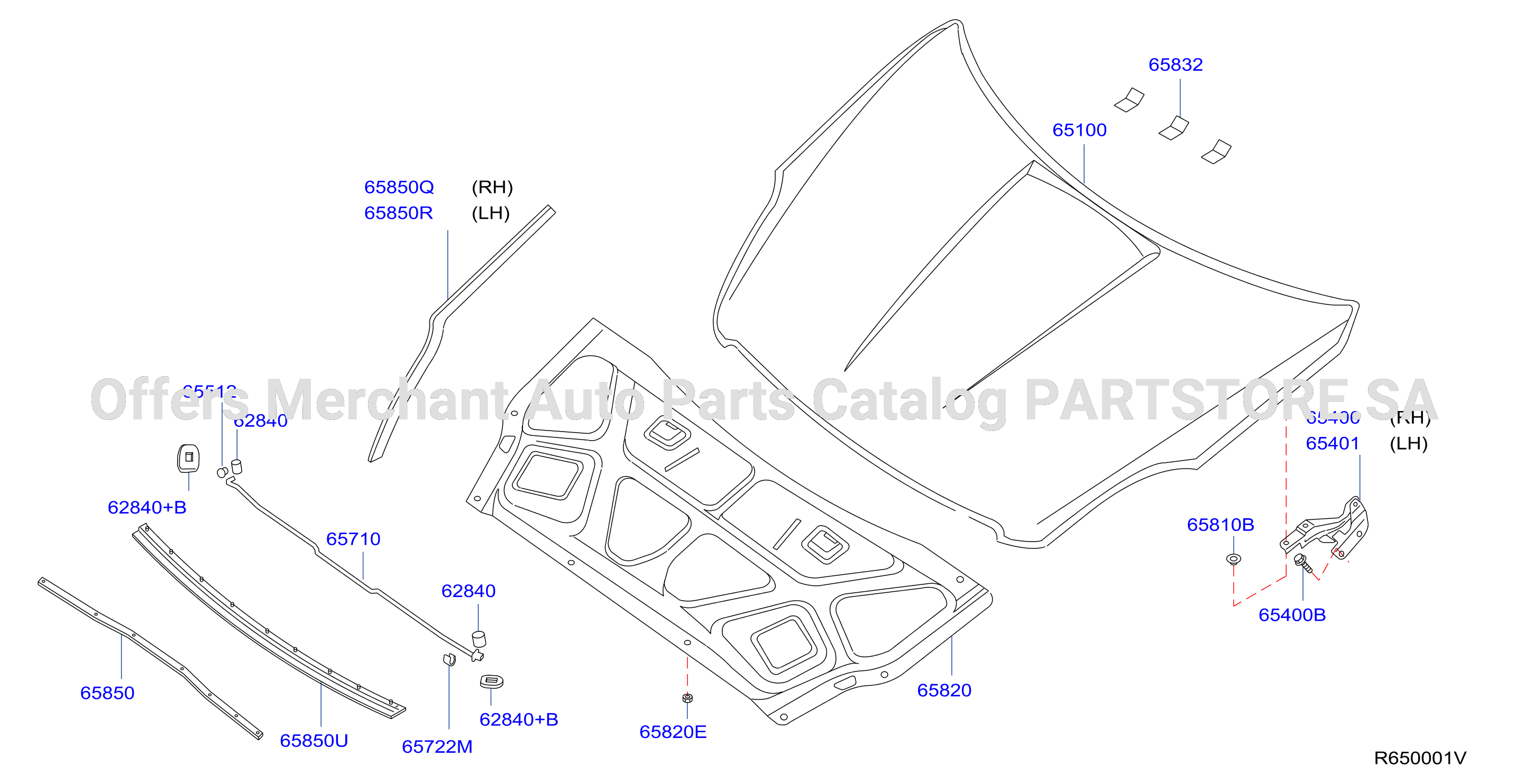 Hood Panel Hinge Fitting