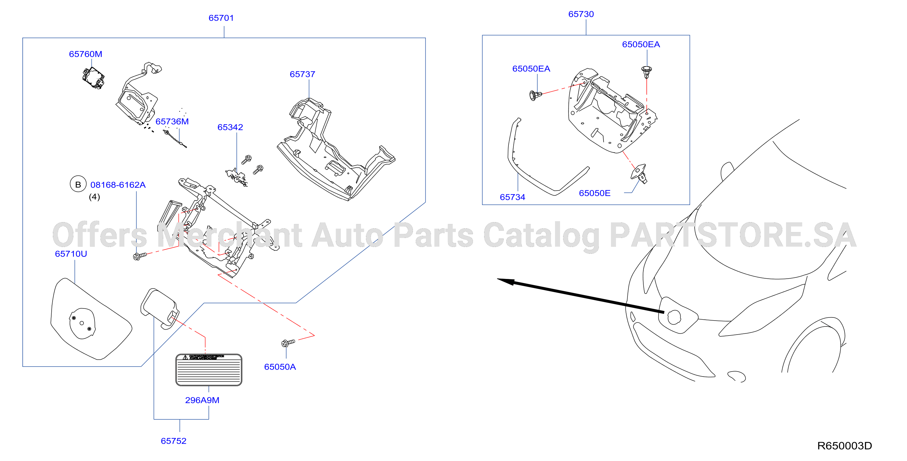Hood Panel Hinge Fitting Charge Port Lid