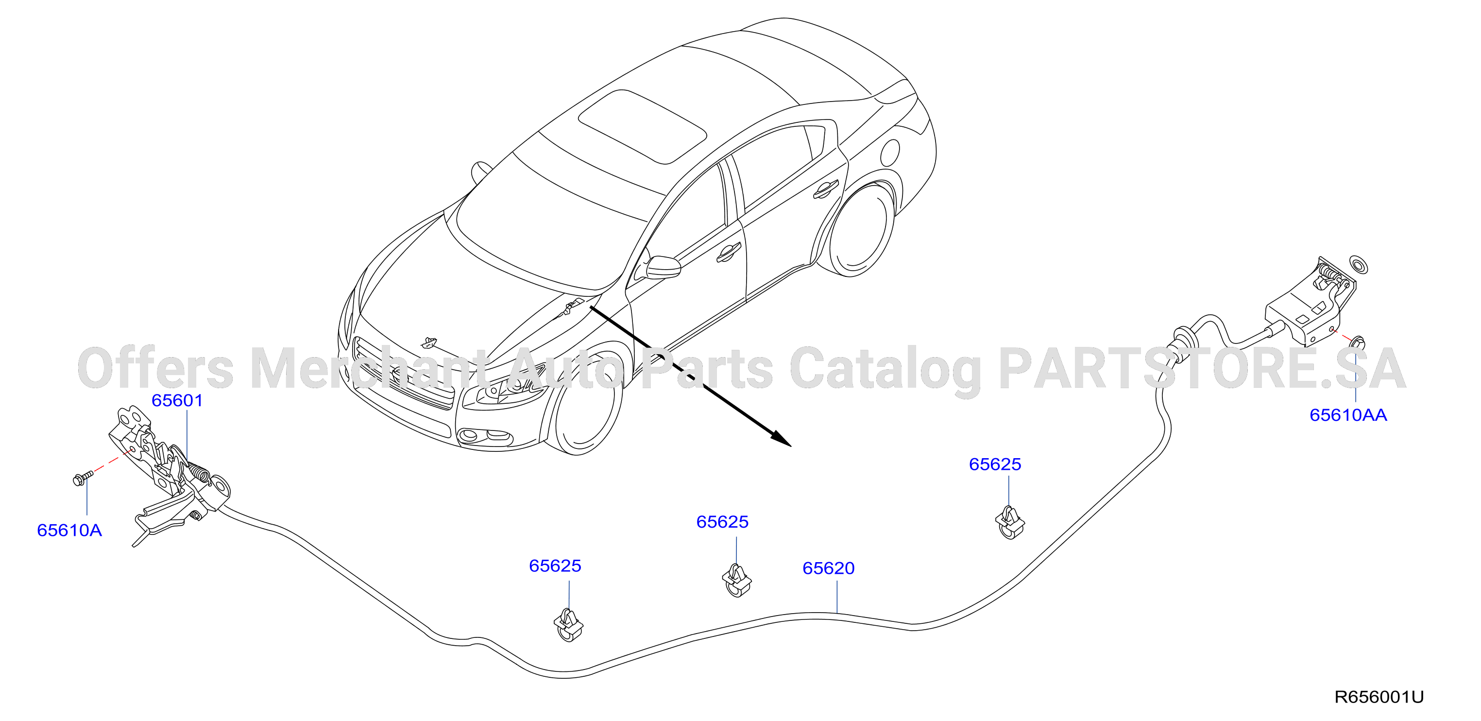 Hood Lock Control