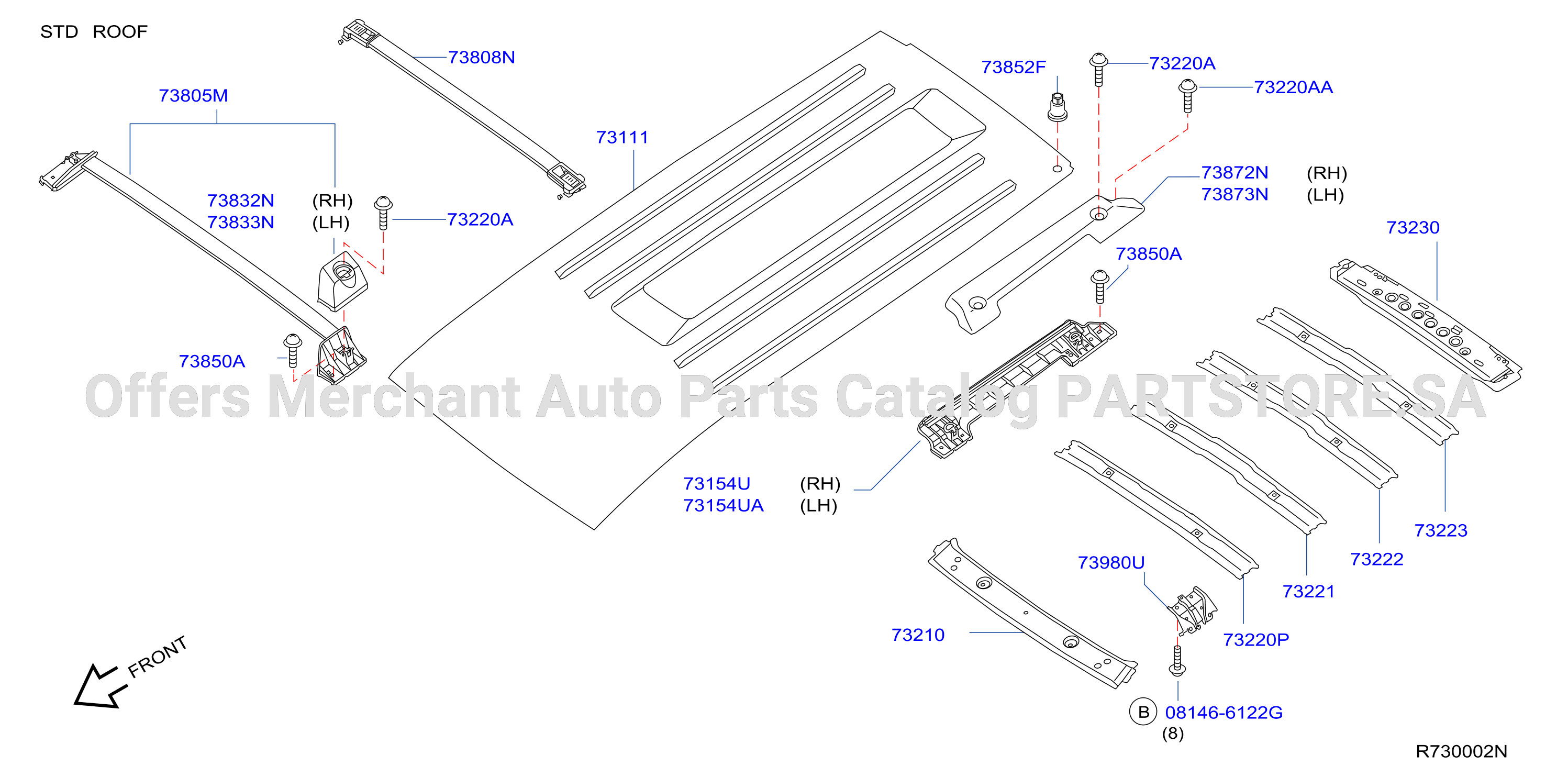 Roof Panel Fitting Std Roof Panel Fitting