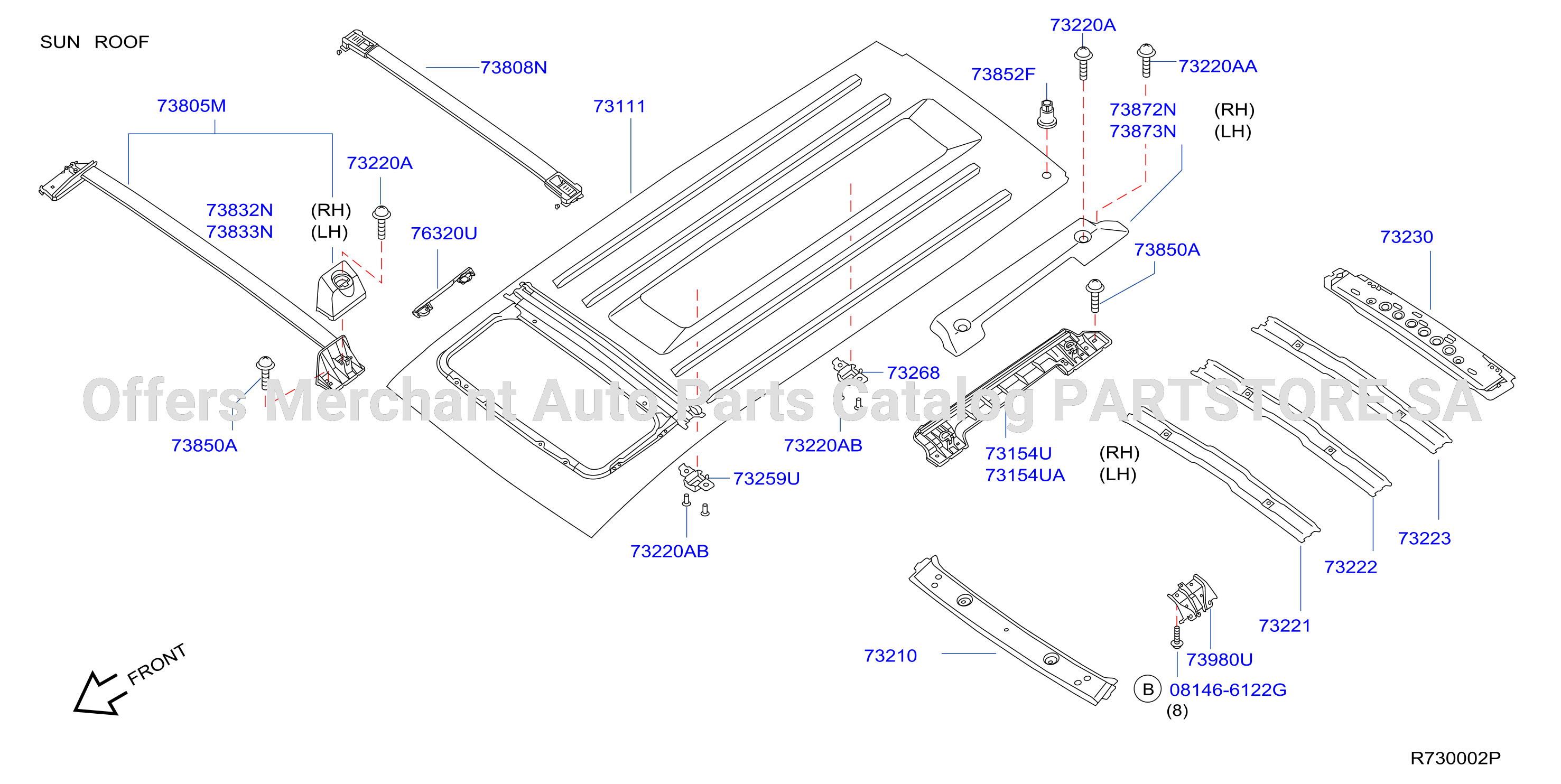 Roof Panel Fitting Sun Roof Panel Fitting