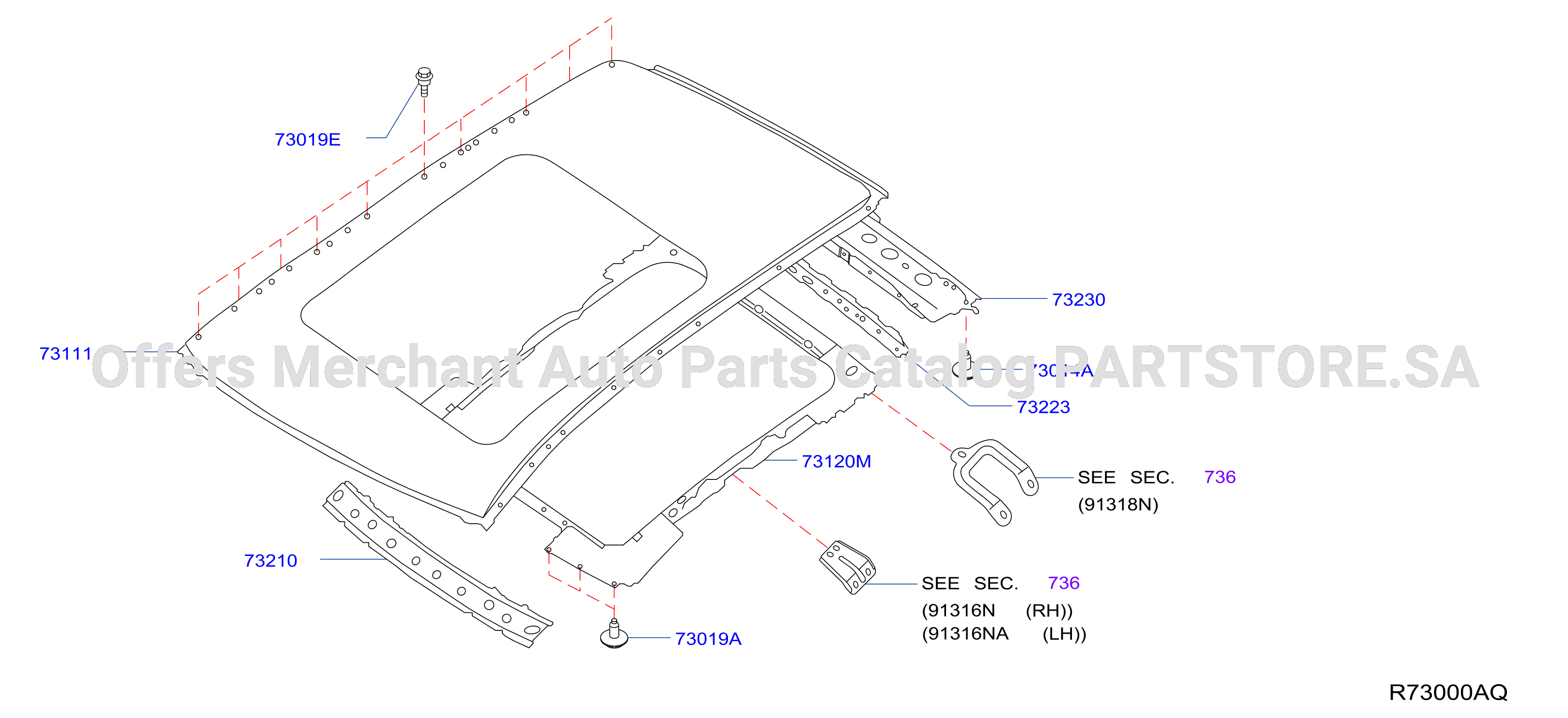 Roof Panel Fitting Sun Roof Panel Fitting
