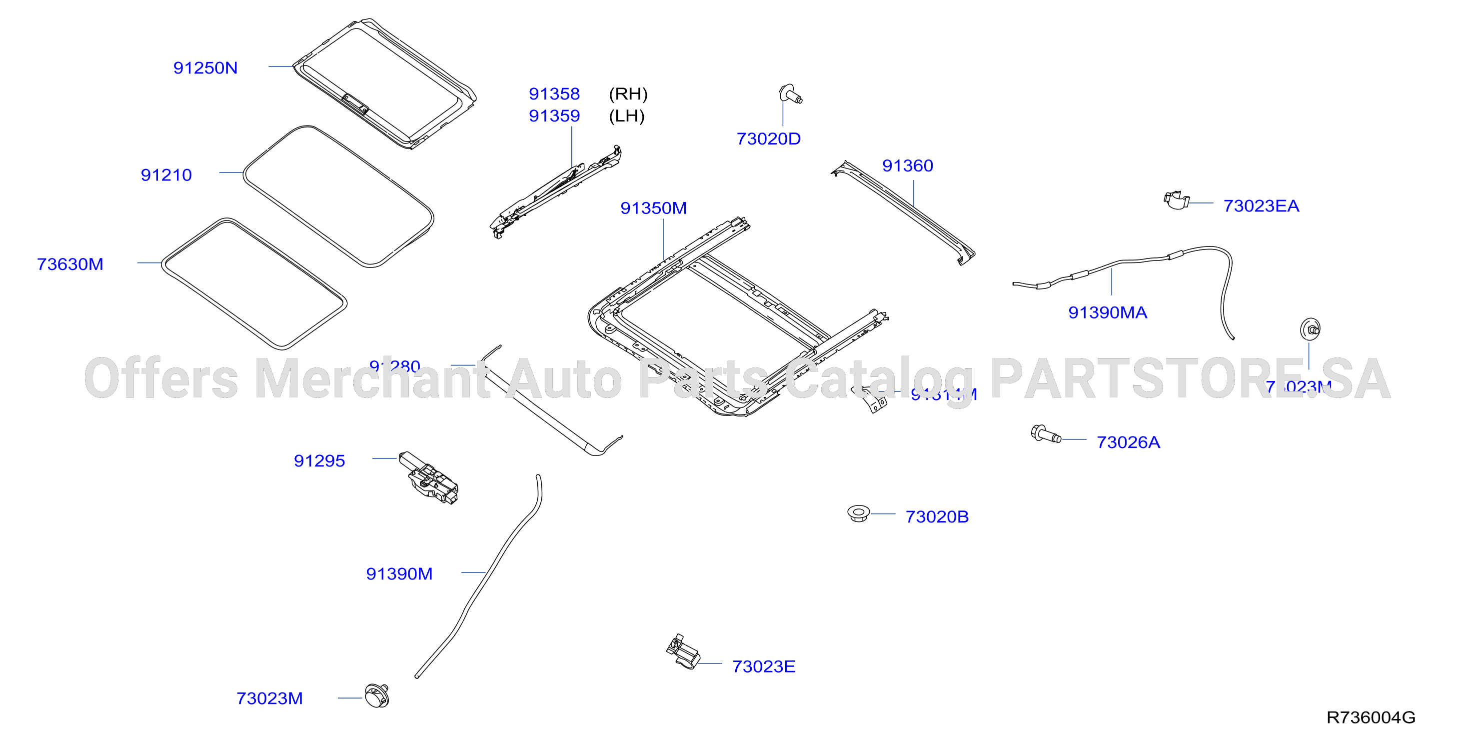 Sun Roof Parts