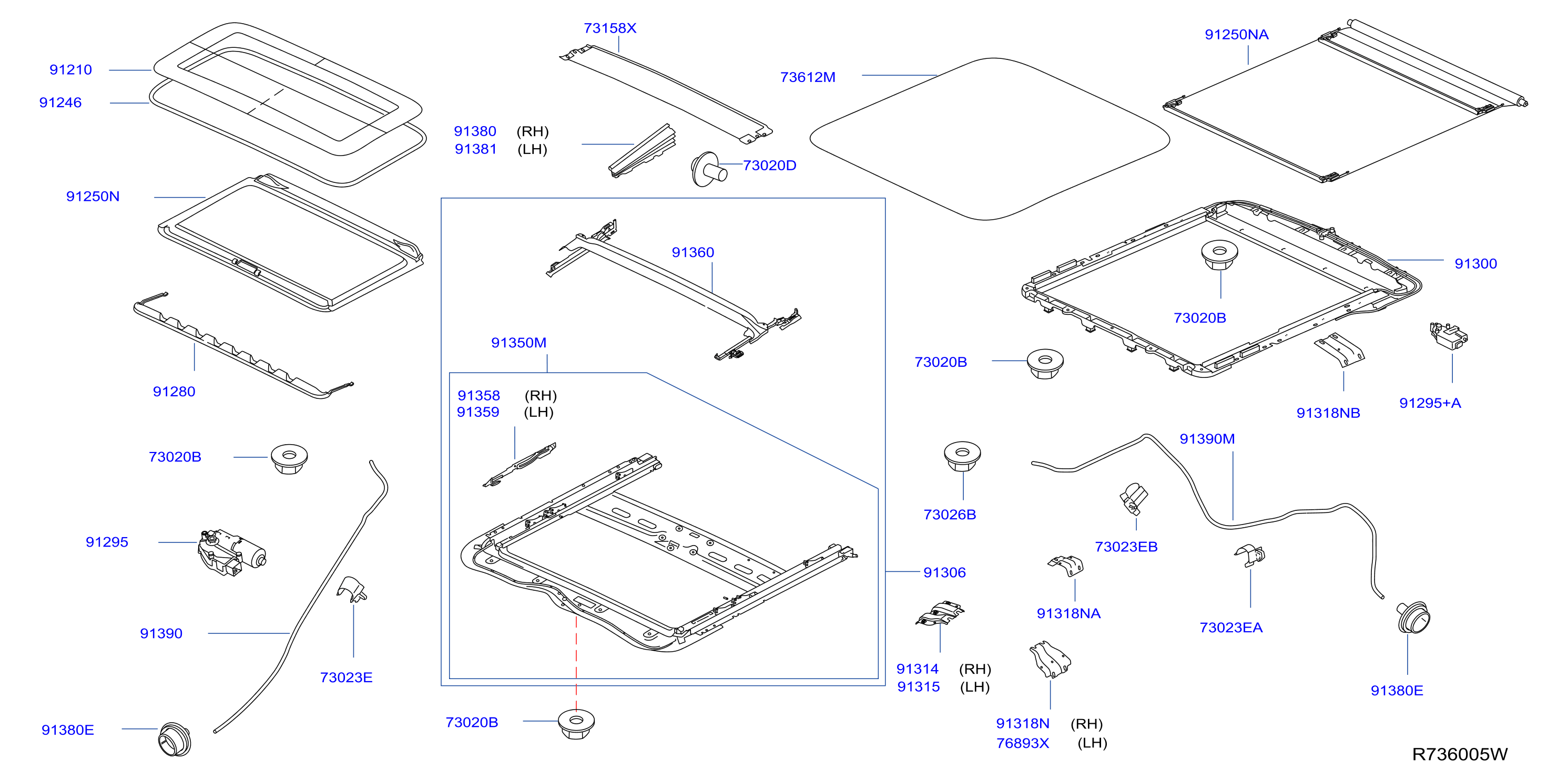 Sun Roof Parts