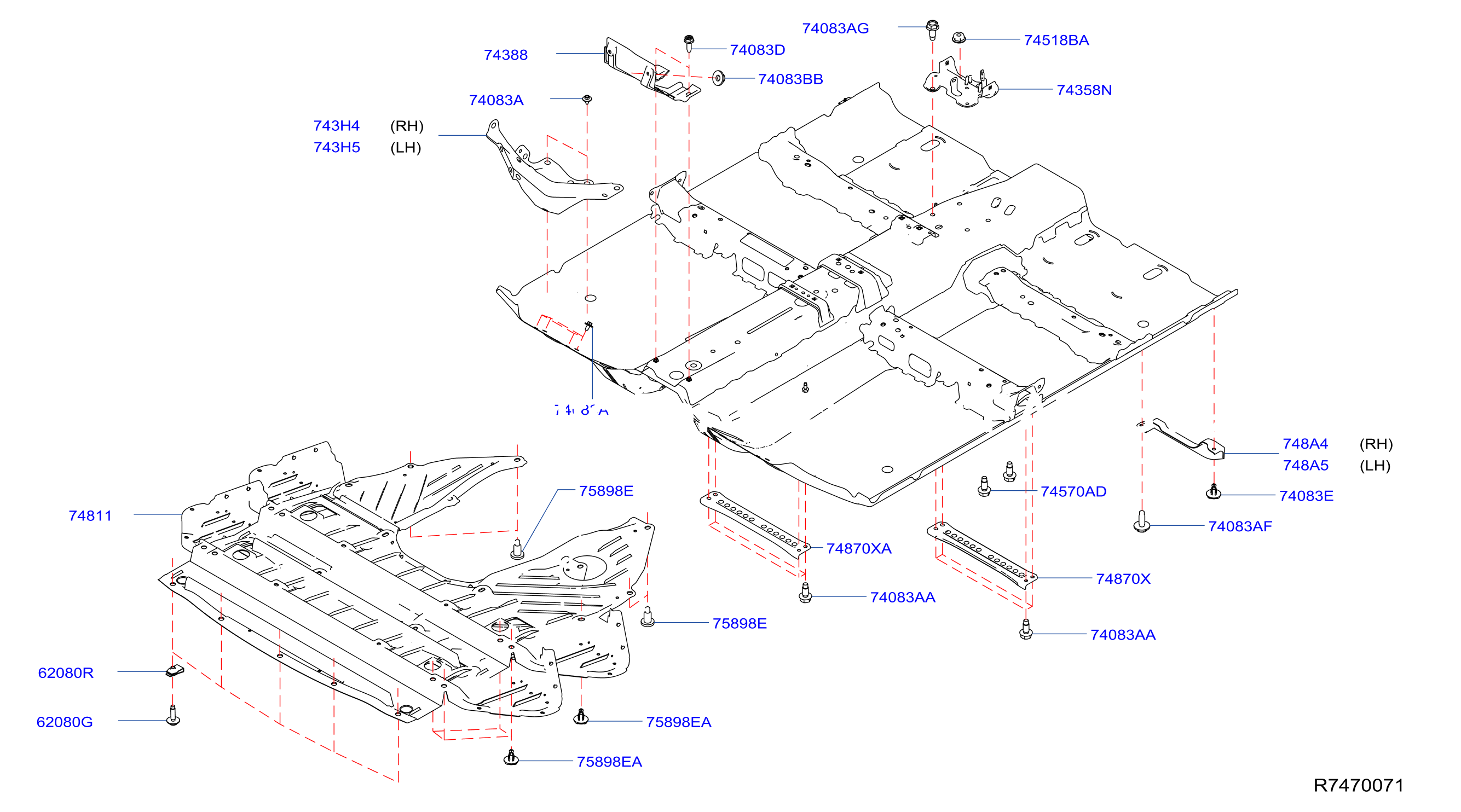 Floor Fitting Front