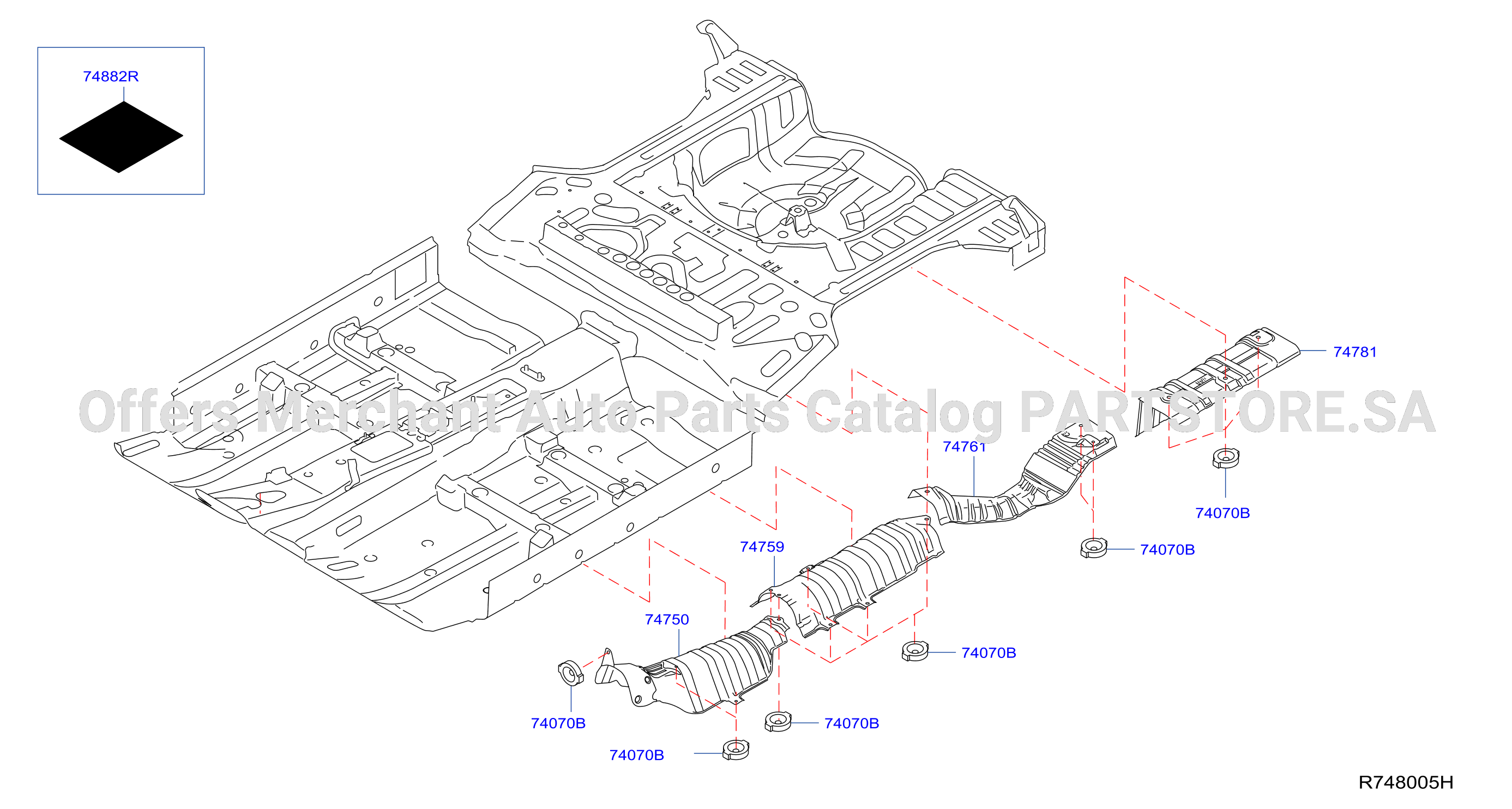 Floor Fitting Heat Shields