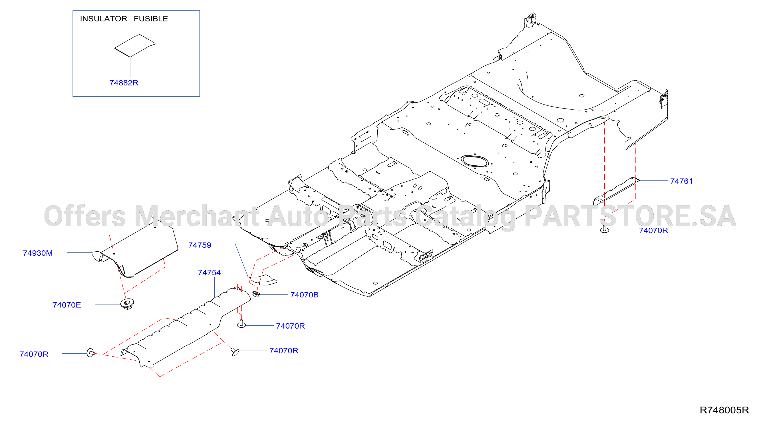 Floor Fitting Heat Shields