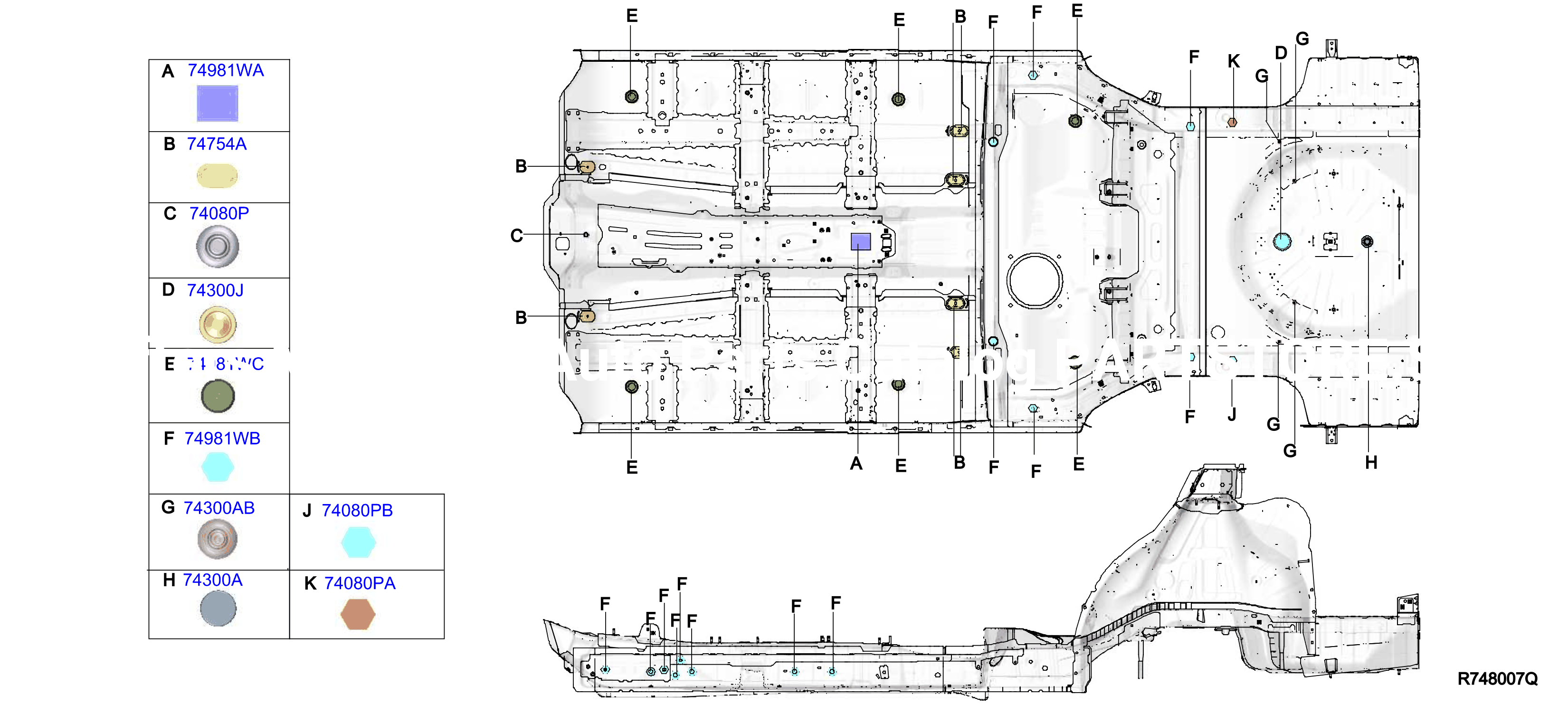 Floor Fitting Body Plugs