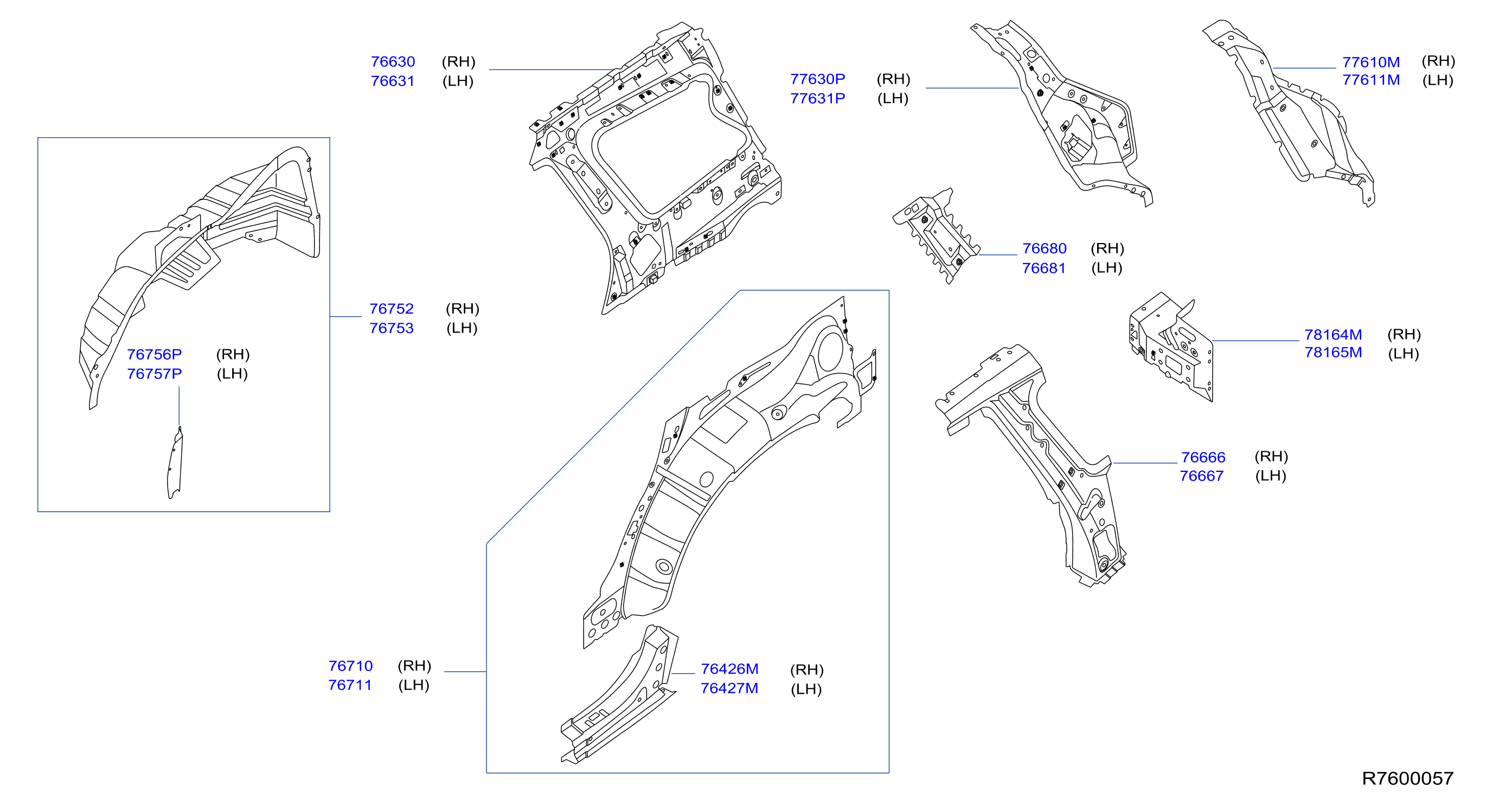 Body Side Panel Rear Body Side Panel