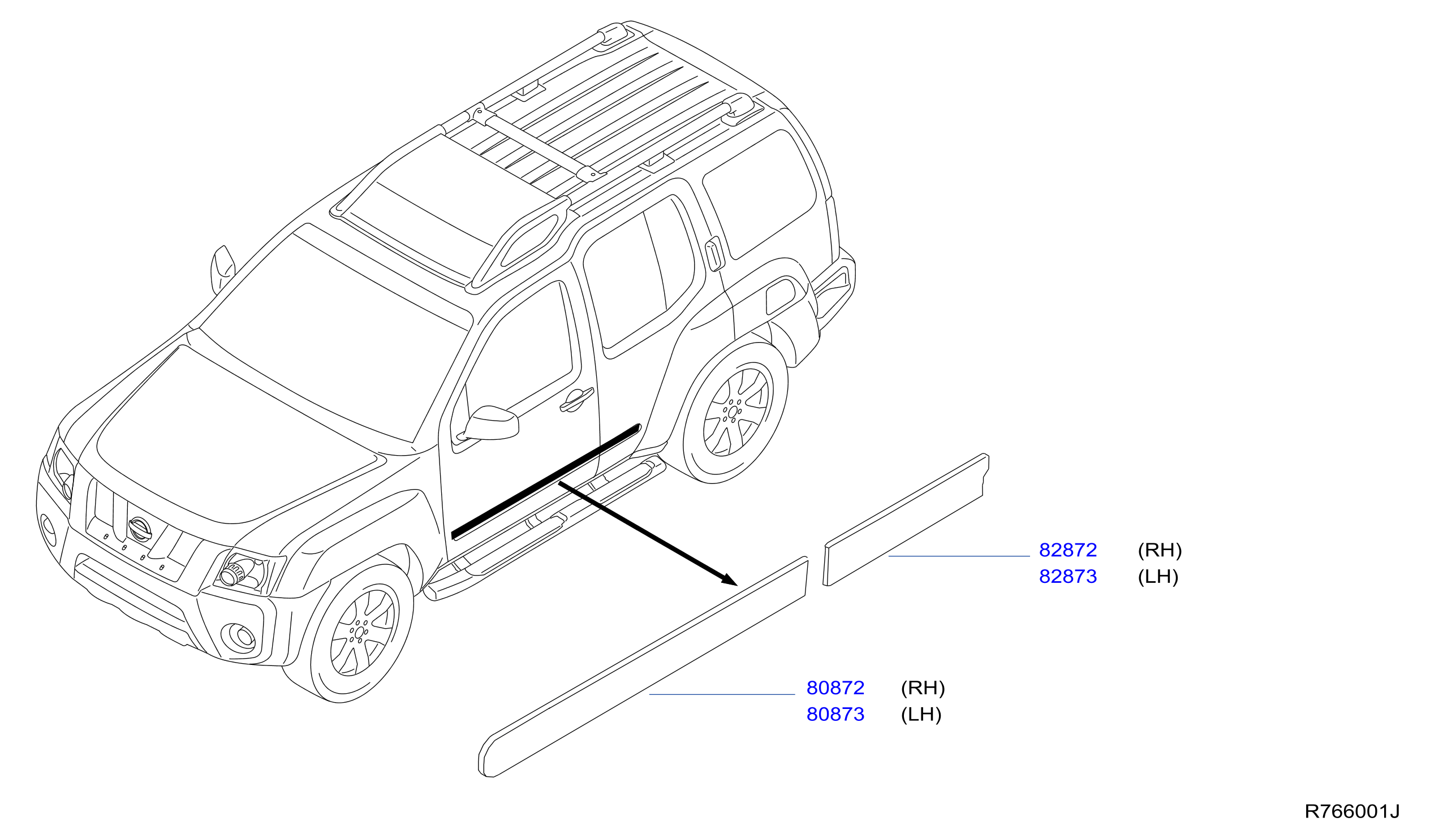 Body Side Moulding