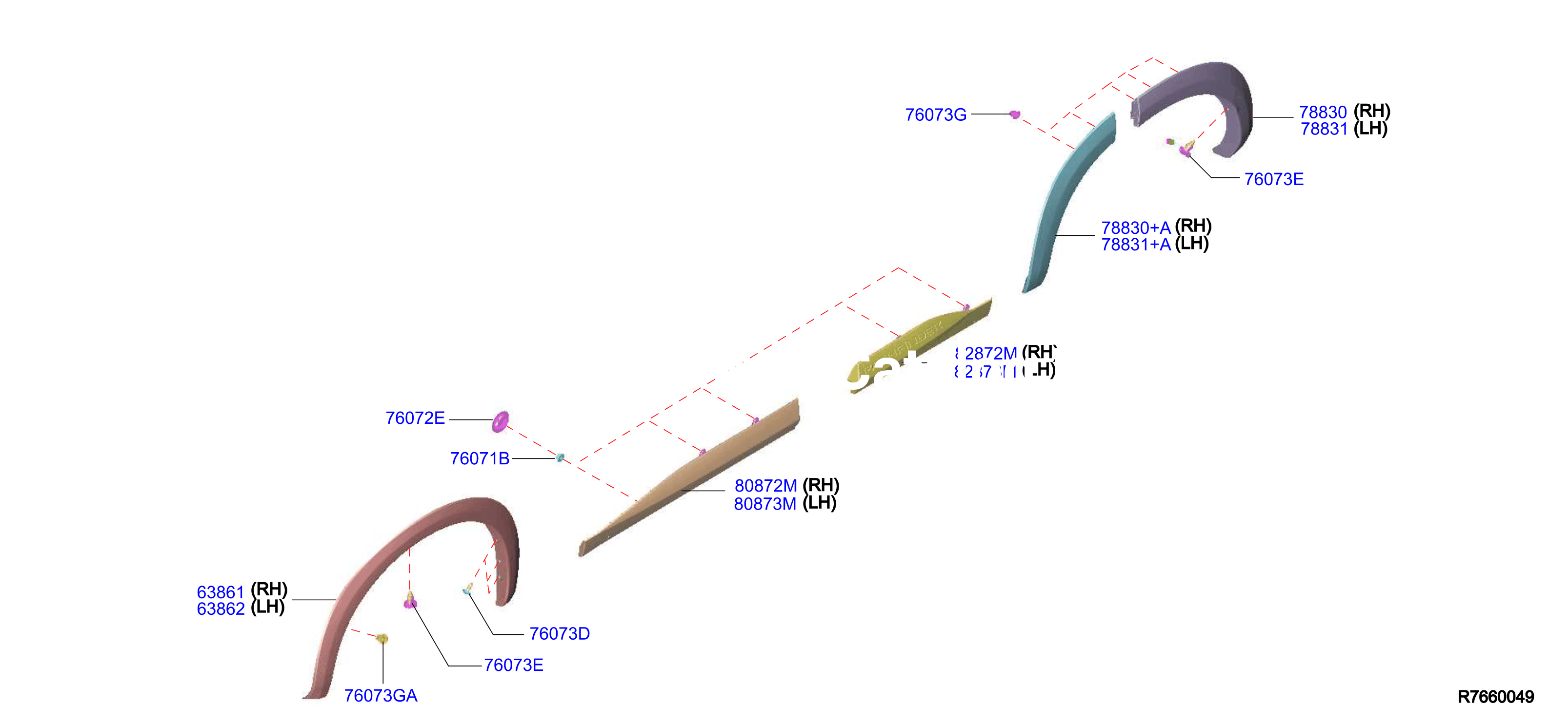 Body Side Moulding