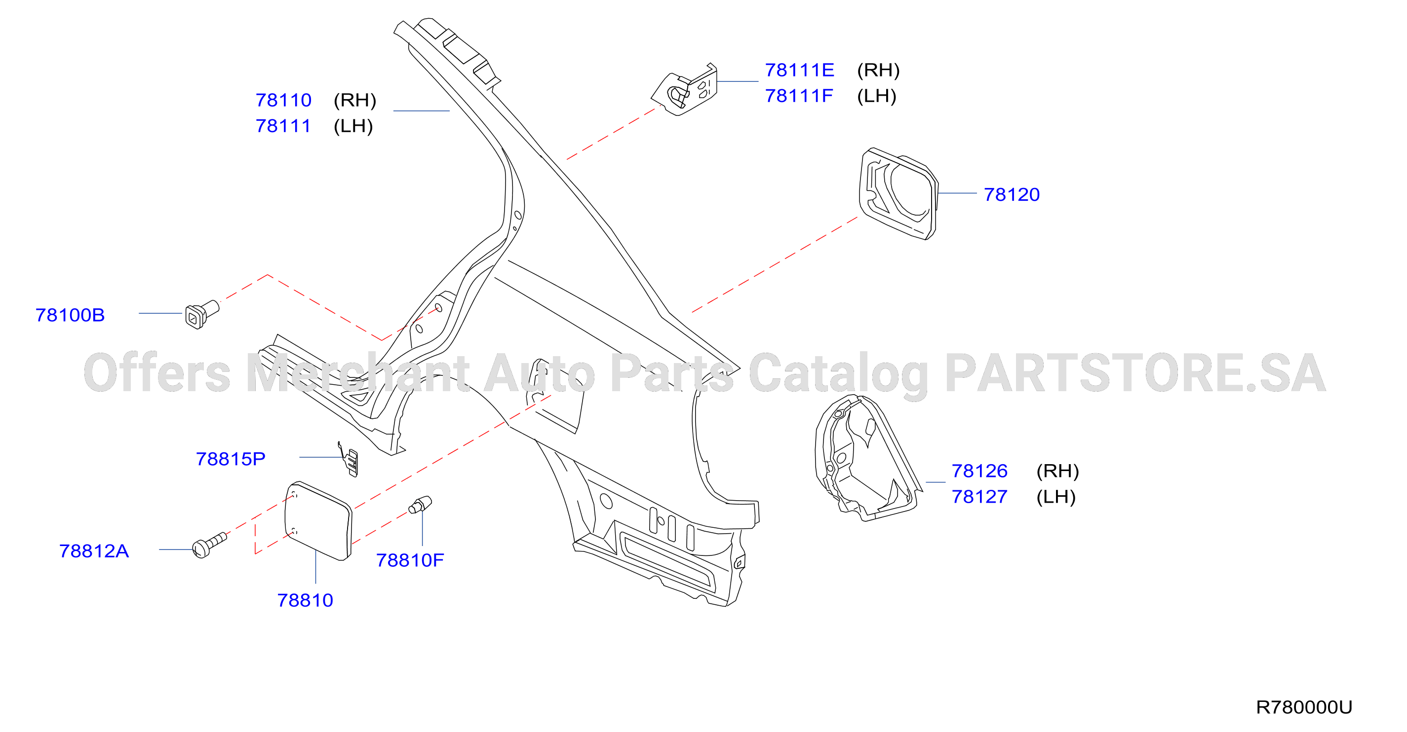 Rear Fender Fitting Rear Fender Fitting